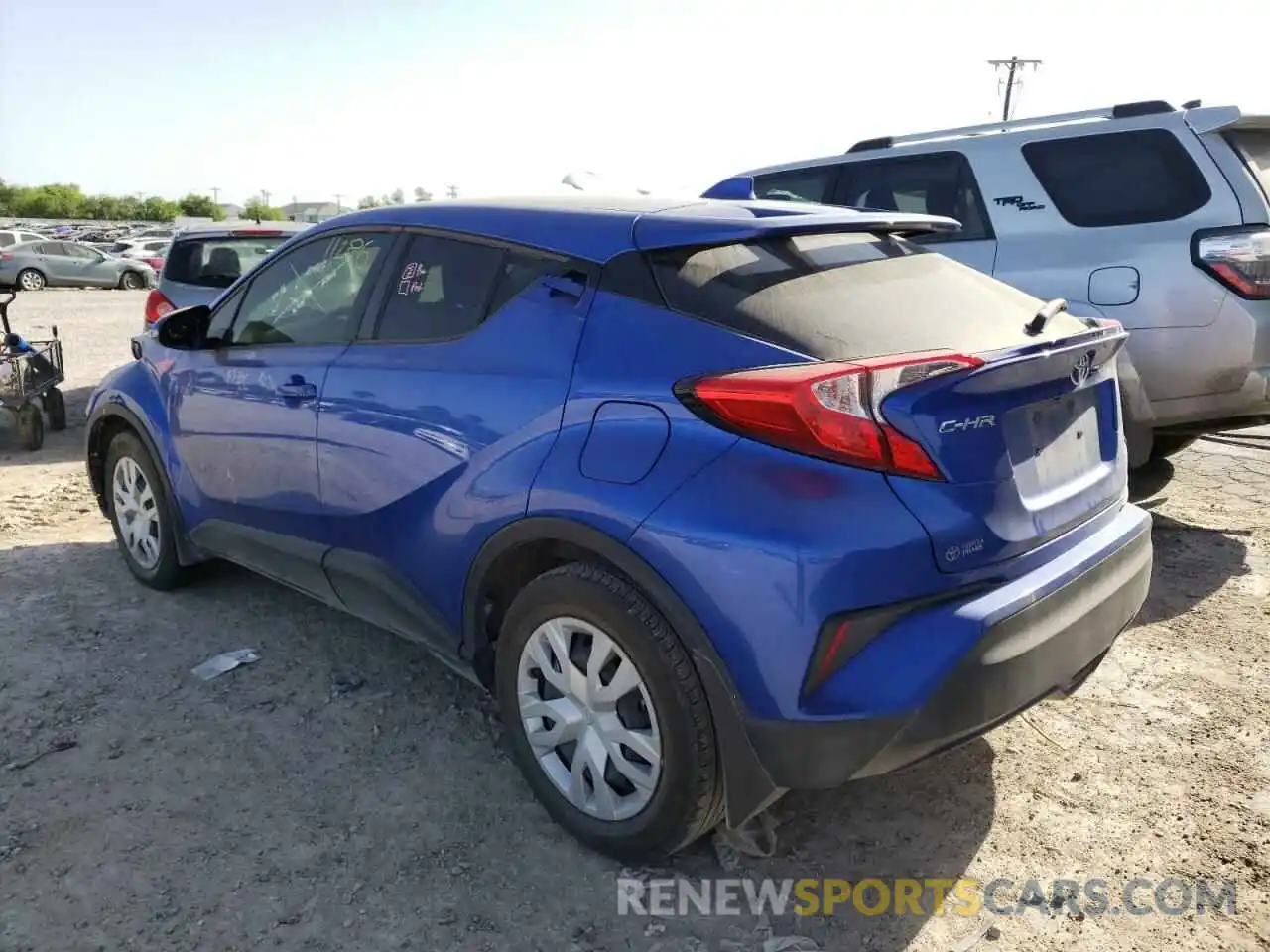 3 Photograph of a damaged car JTNKHMBX6L1078554 TOYOTA C-HR 2020