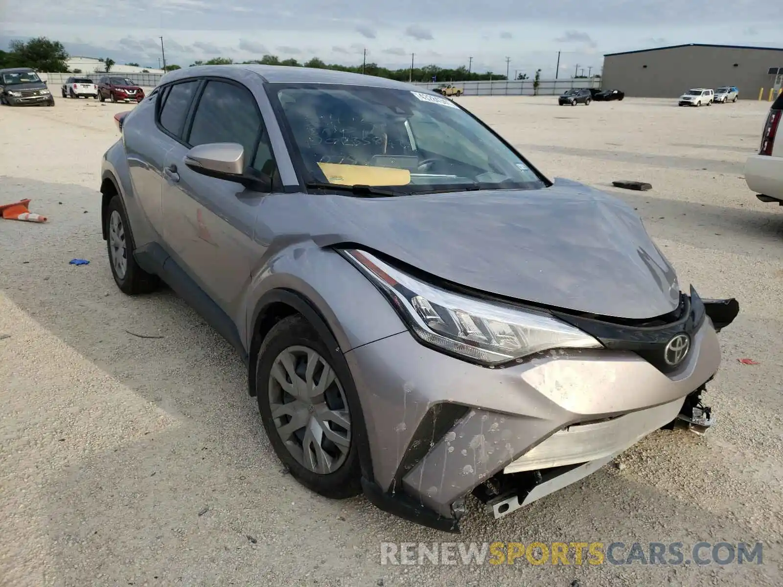 1 Photograph of a damaged car JTNKHMBX6L1078621 TOYOTA C-HR 2020