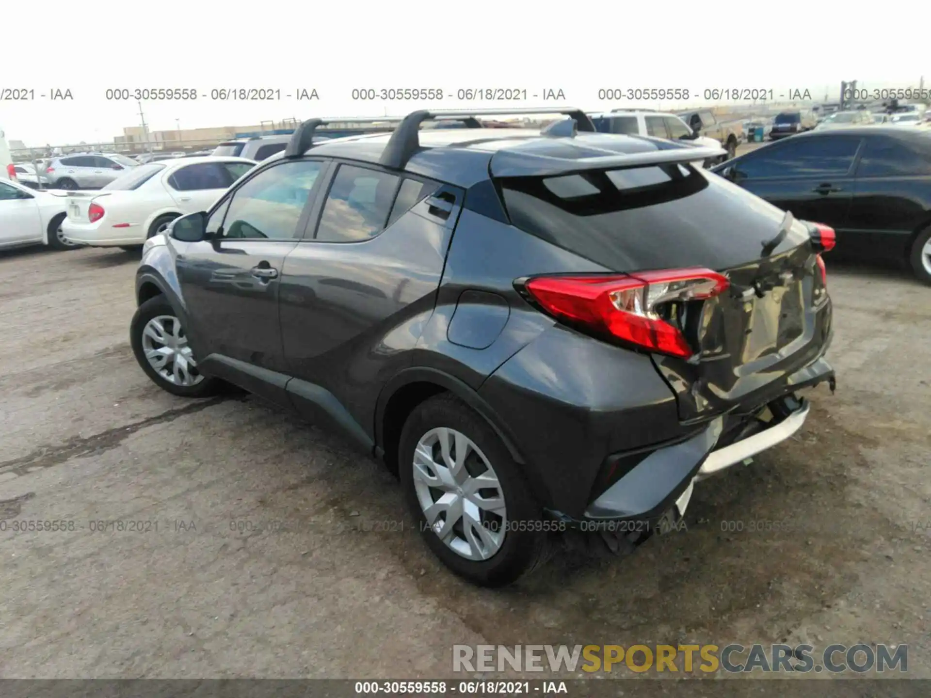 3 Photograph of a damaged car JTNKHMBX6L1082121 TOYOTA C-HR 2020