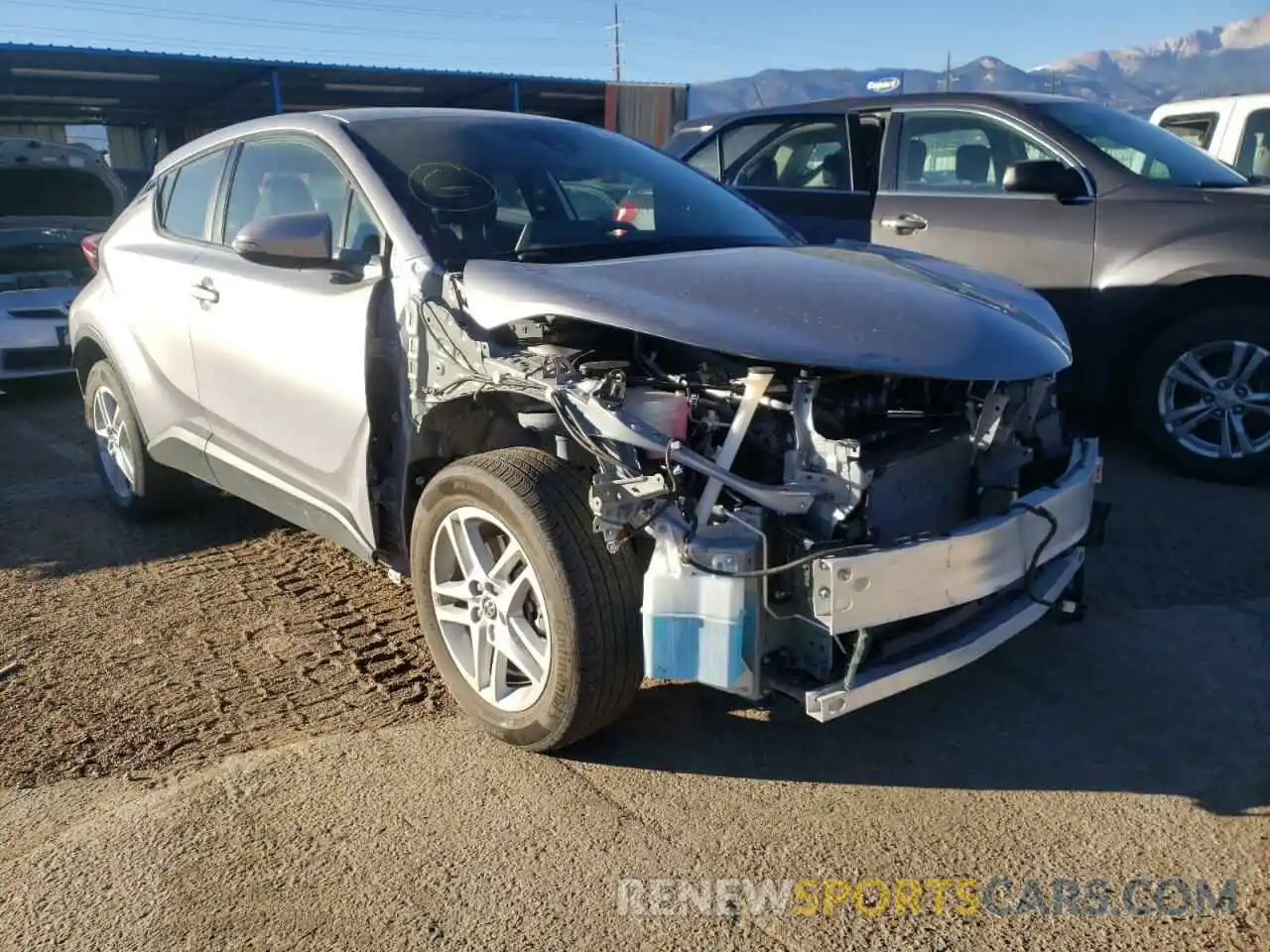 1 Photograph of a damaged car JTNKHMBX6L1082166 TOYOTA C-HR 2020