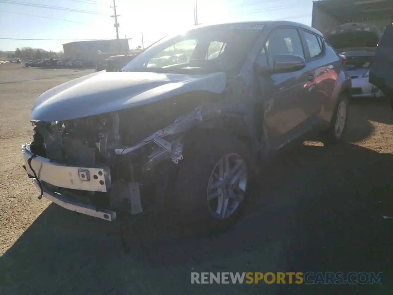 2 Photograph of a damaged car JTNKHMBX6L1082166 TOYOTA C-HR 2020