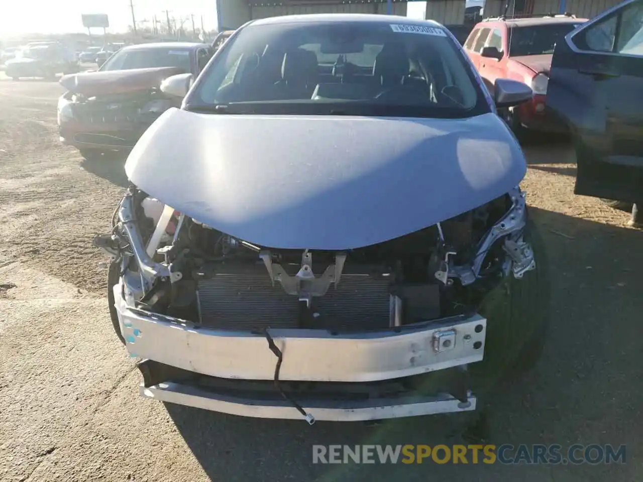 9 Photograph of a damaged car JTNKHMBX6L1082166 TOYOTA C-HR 2020