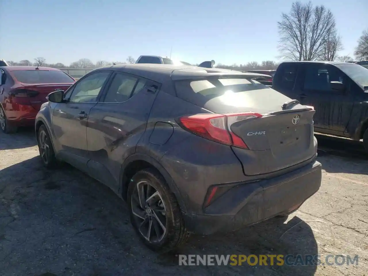 3 Photograph of a damaged car JTNKHMBX6L1083785 TOYOTA C-HR 2020