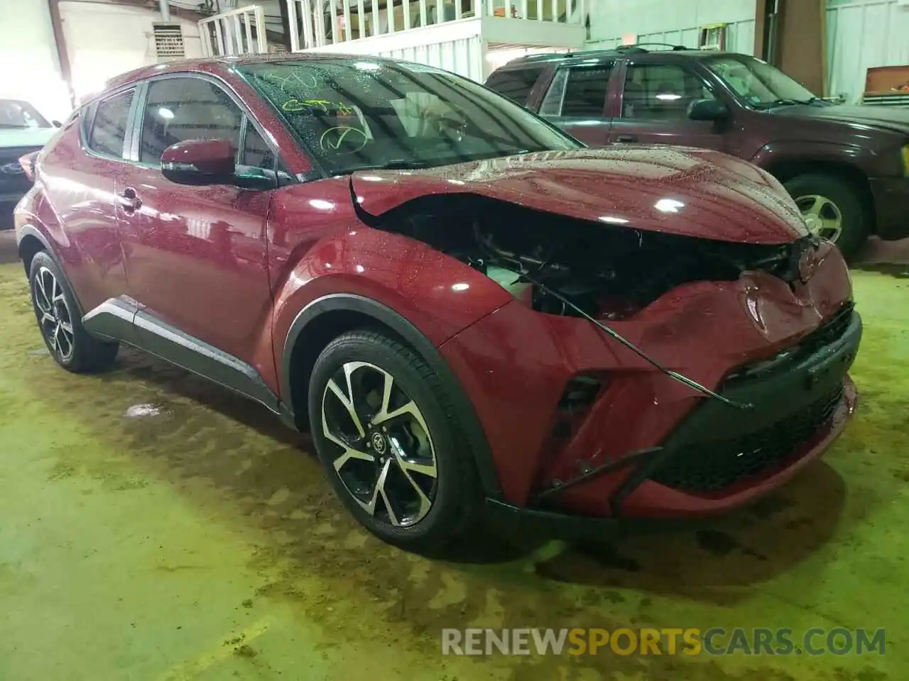 1 Photograph of a damaged car JTNKHMBX6L1084855 TOYOTA C-HR 2020