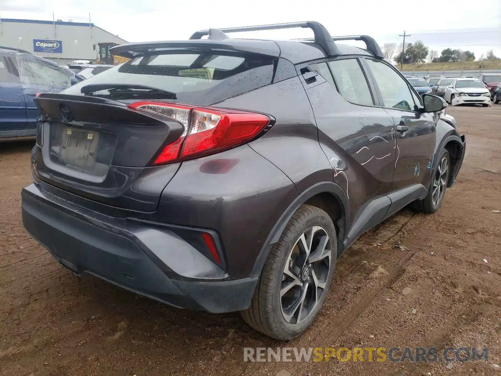 4 Photograph of a damaged car JTNKHMBX6L1085181 TOYOTA C-HR 2020