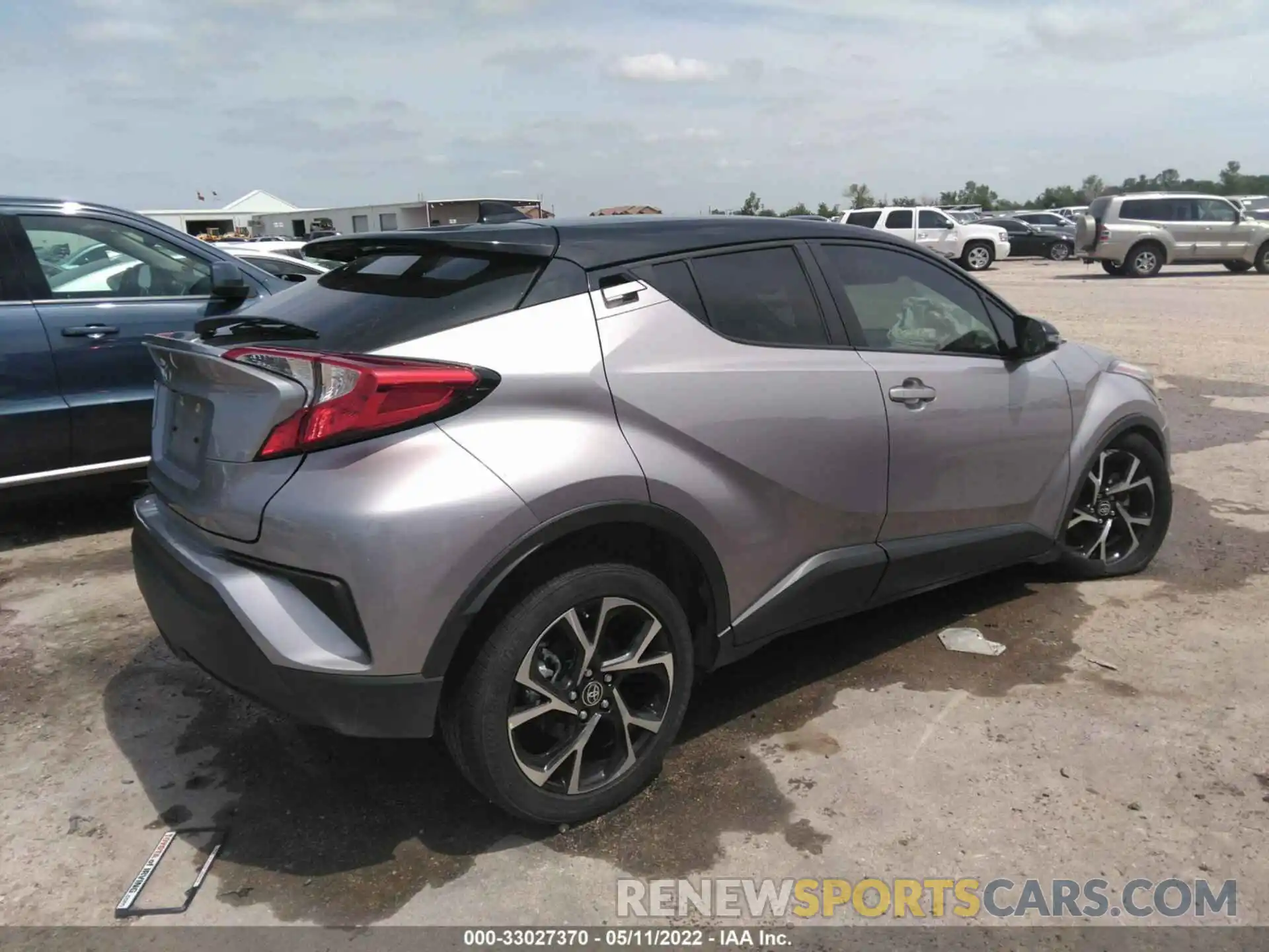 4 Фотография поврежденного автомобиля JTNKHMBX6L1087111 TOYOTA C-HR 2020