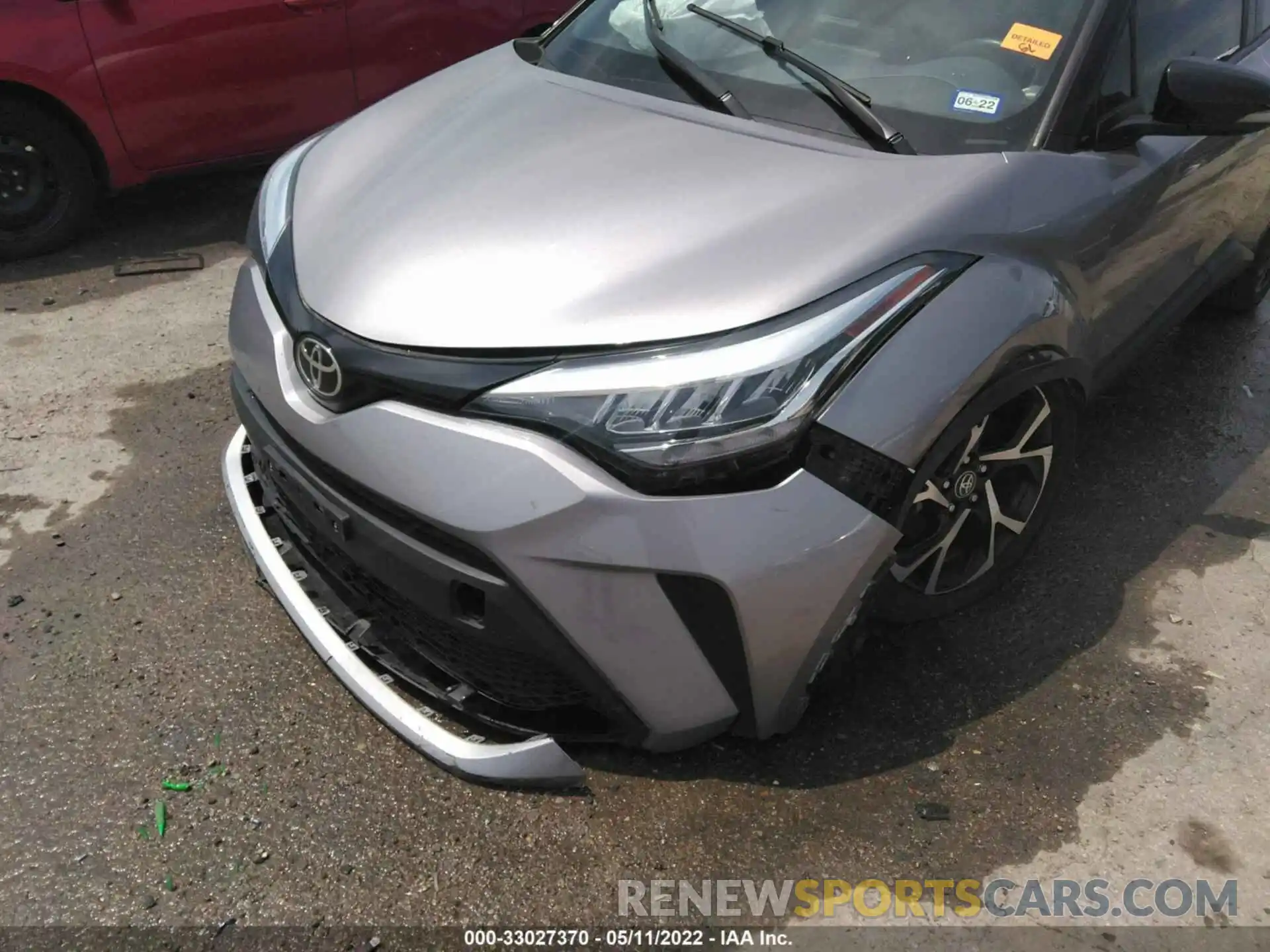 6 Photograph of a damaged car JTNKHMBX6L1087111 TOYOTA C-HR 2020