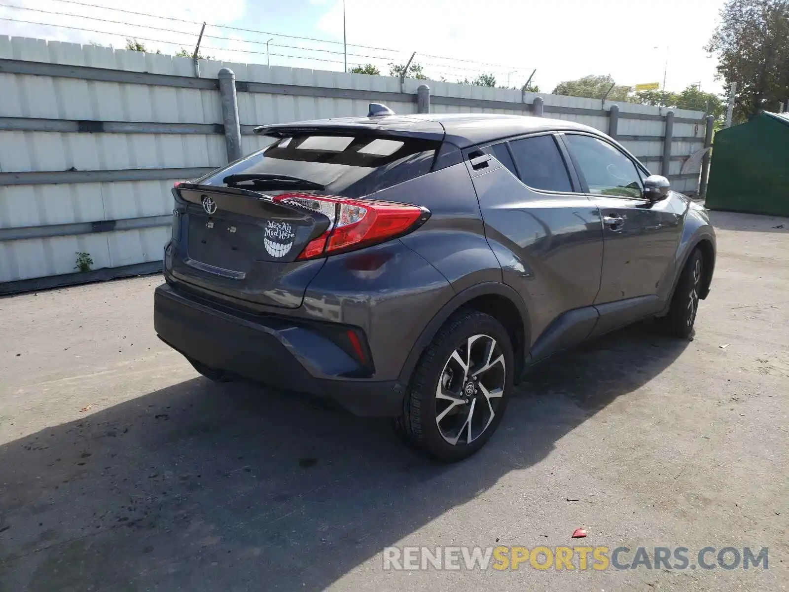 4 Photograph of a damaged car JTNKHMBX6L1088209 TOYOTA C-HR 2020