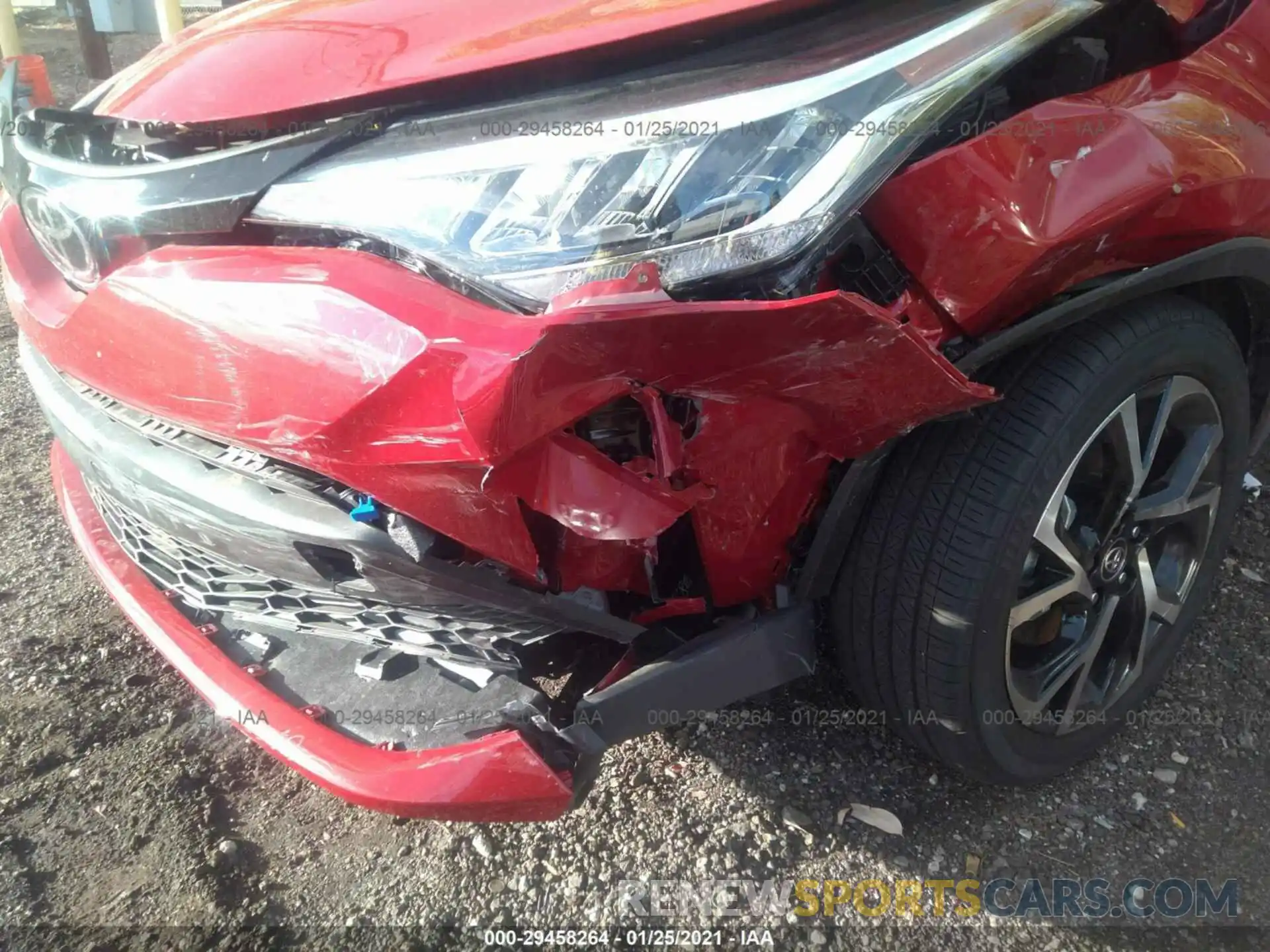 6 Фотография поврежденного автомобиля JTNKHMBX6L1088730 TOYOTA C-HR 2020