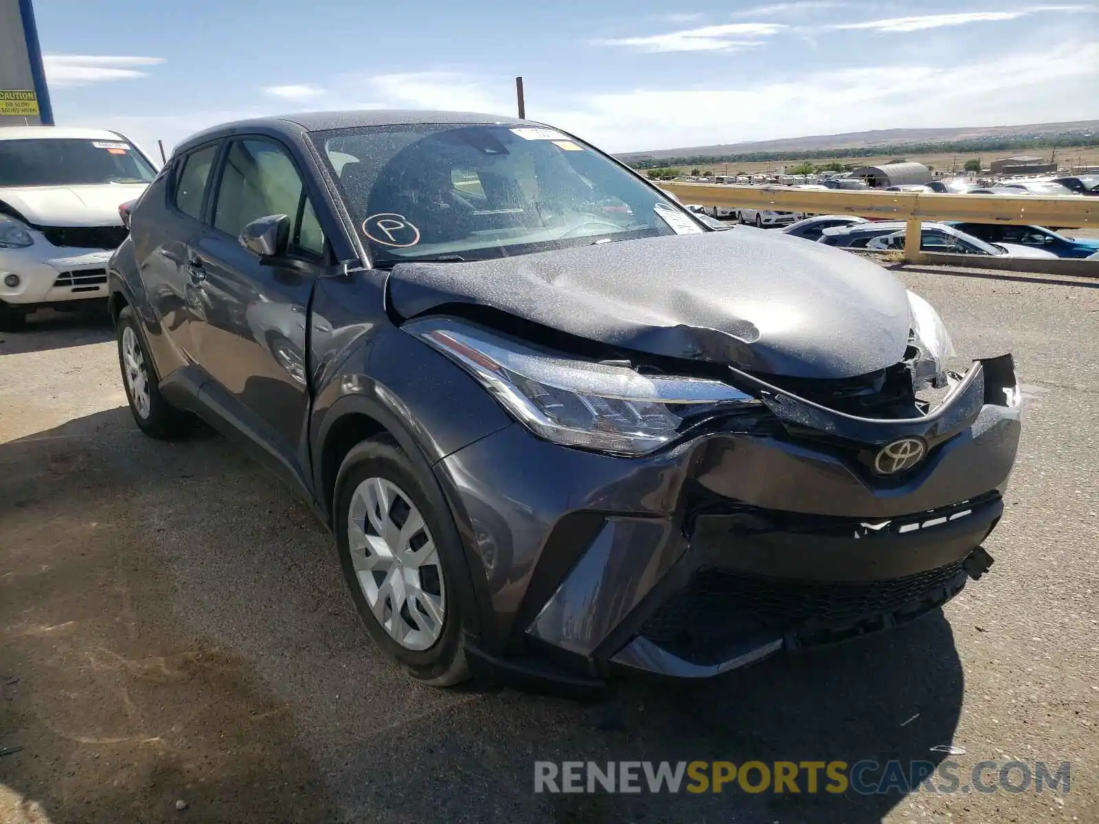 1 Photograph of a damaged car JTNKHMBX6L1090476 TOYOTA C-HR 2020