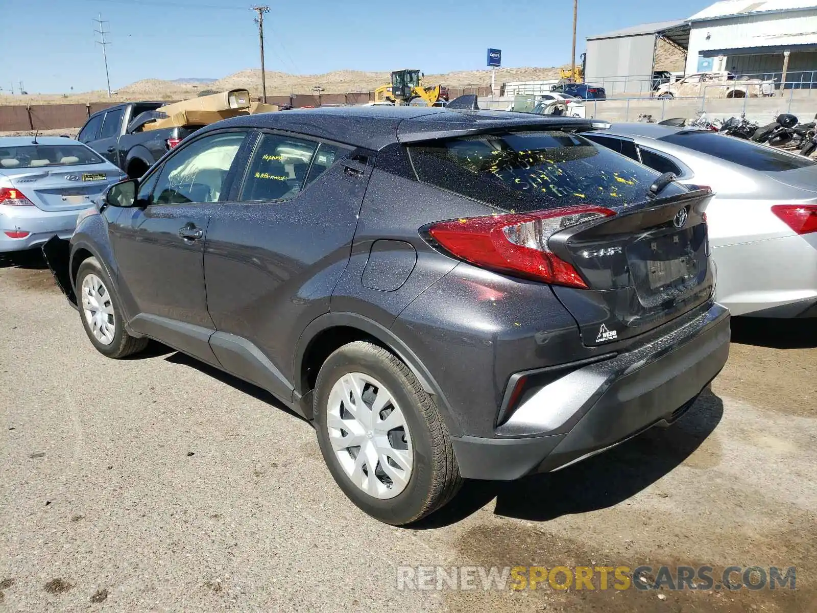 3 Photograph of a damaged car JTNKHMBX6L1090476 TOYOTA C-HR 2020