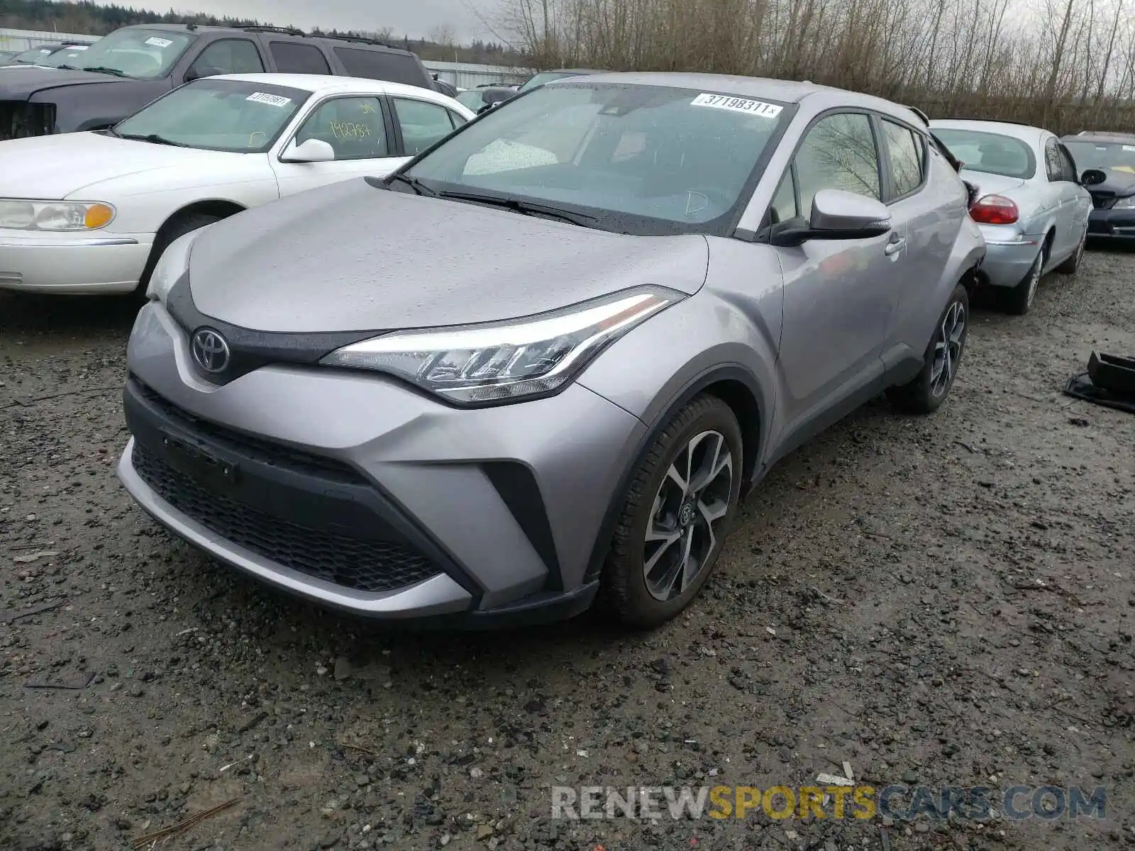 2 Photograph of a damaged car JTNKHMBX6L1091577 TOYOTA C-HR 2020