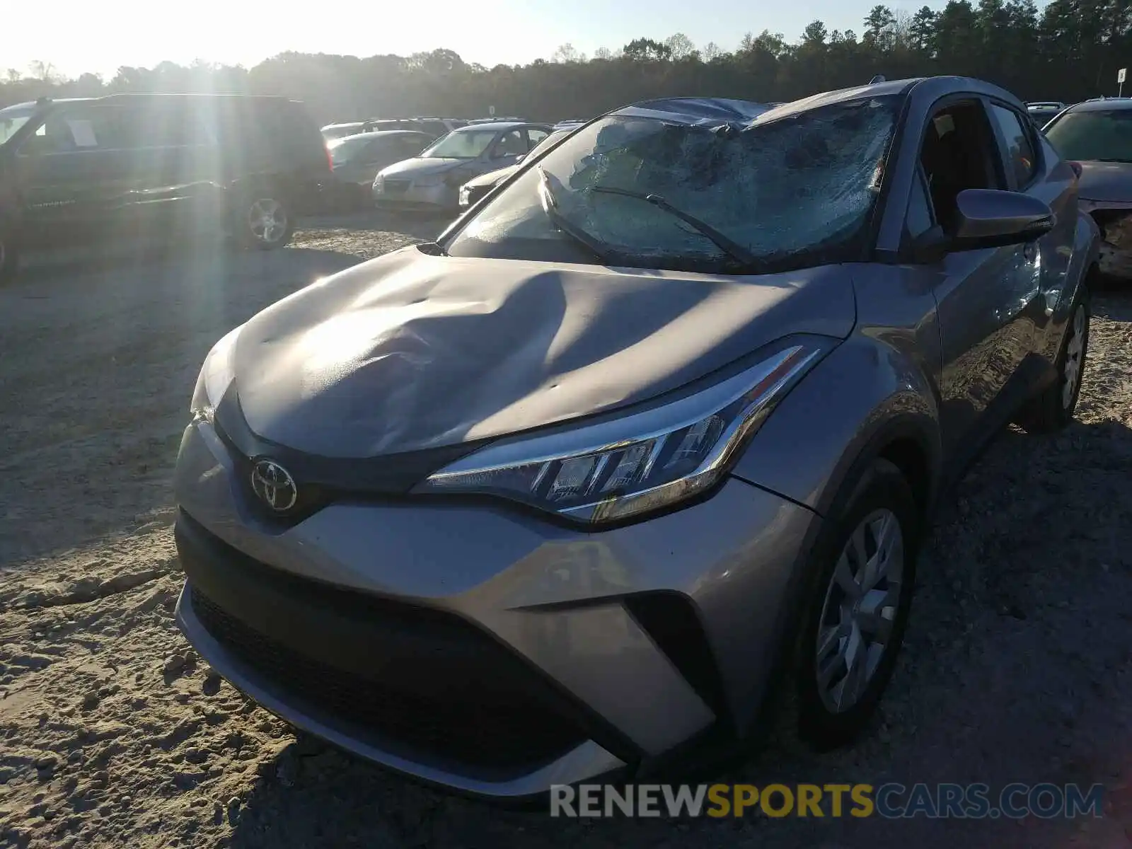 2 Photograph of a damaged car JTNKHMBX6L1093314 TOYOTA C-HR 2020