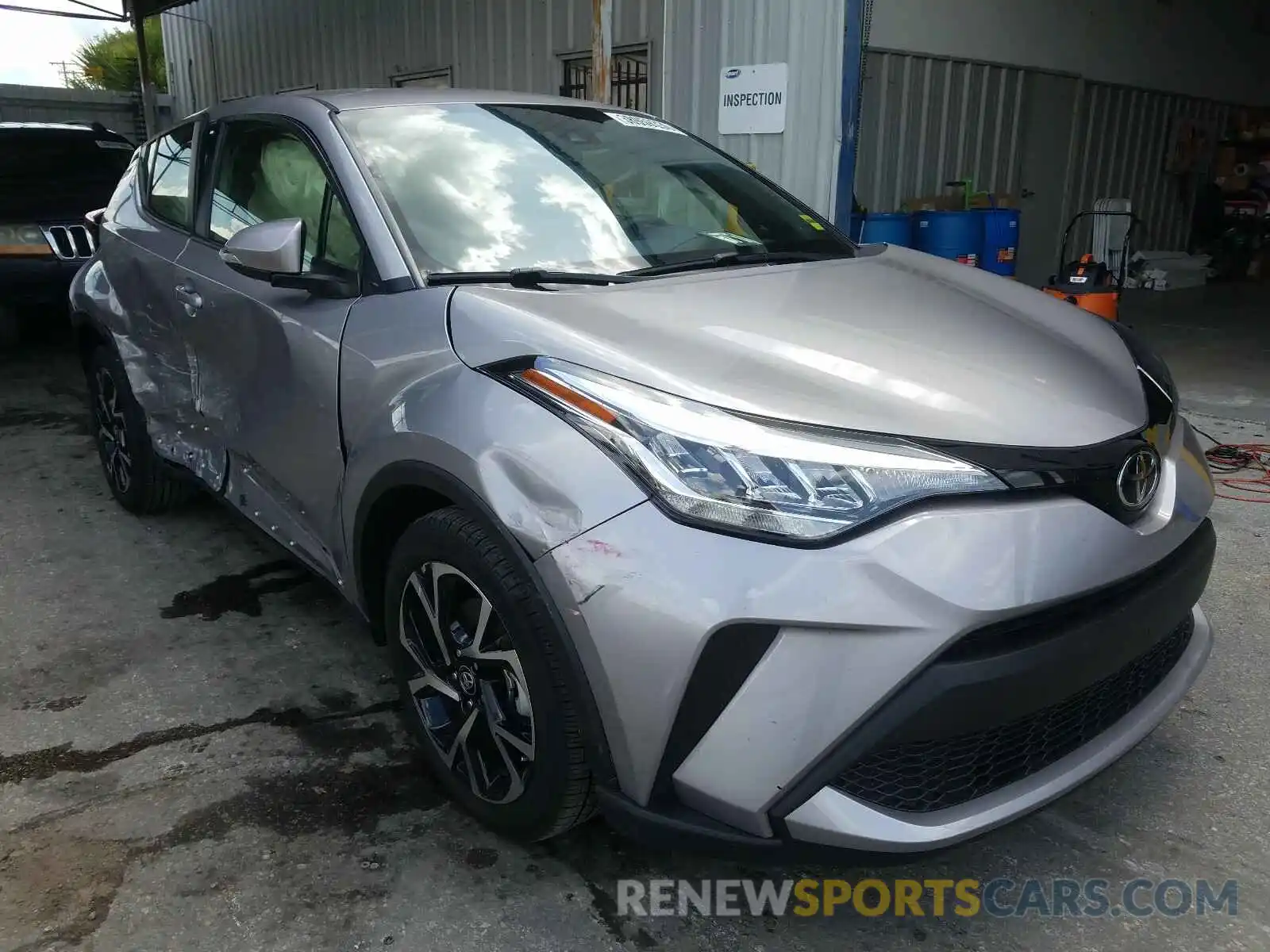 1 Photograph of a damaged car JTNKHMBX7L1064453 TOYOTA C-HR 2020