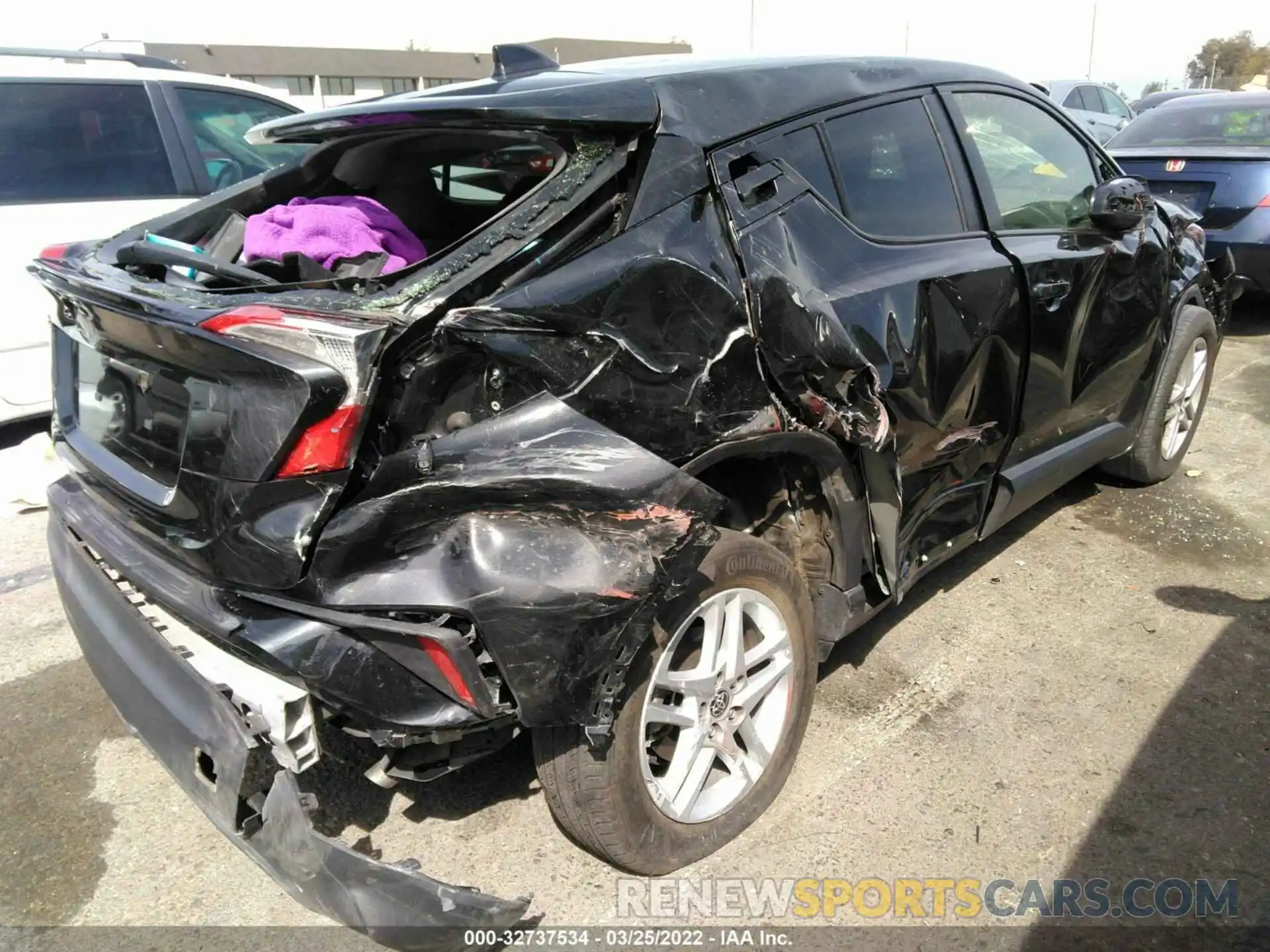 4 Photograph of a damaged car JTNKHMBX7L1064758 TOYOTA C-HR 2020