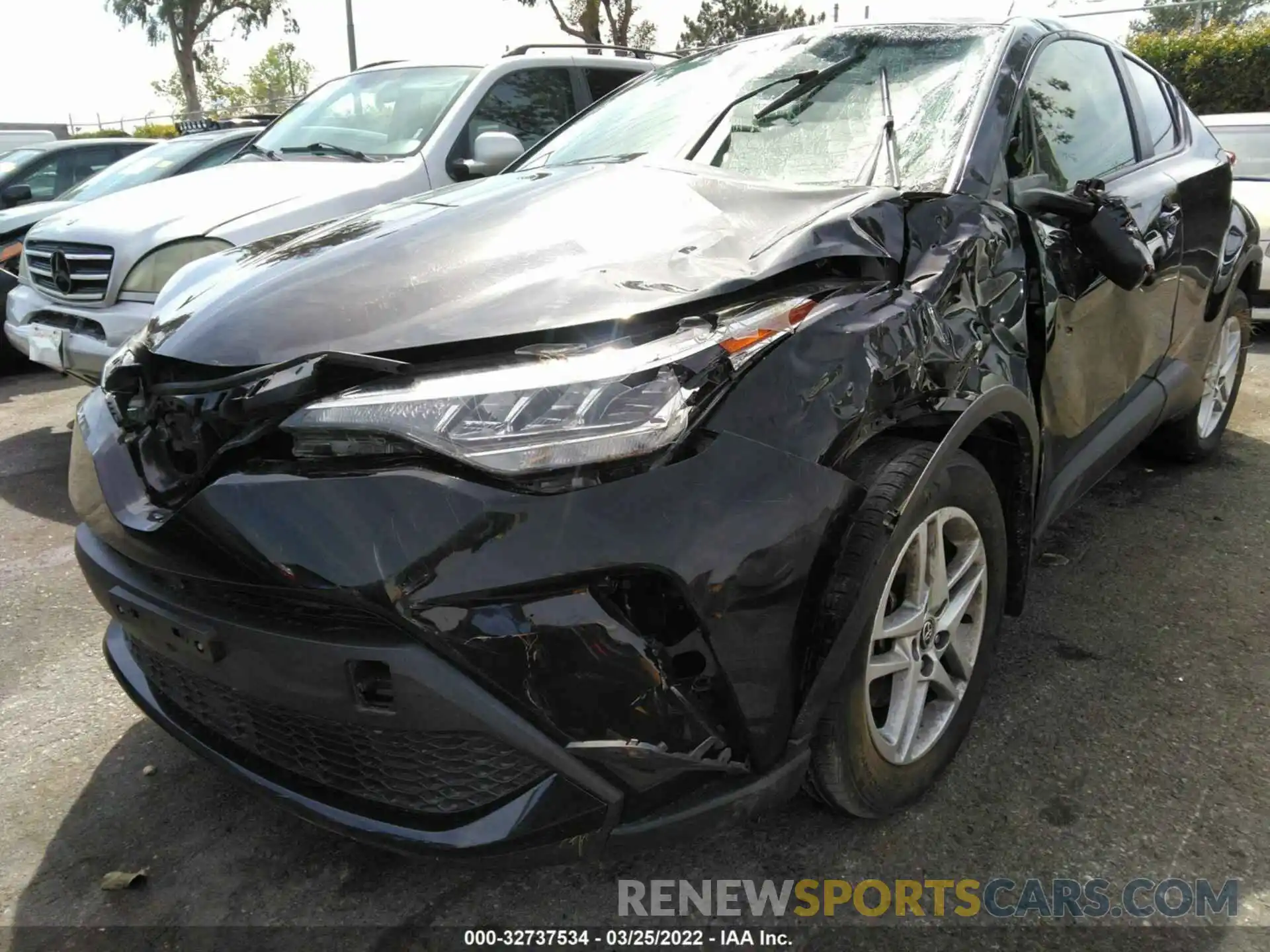 6 Photograph of a damaged car JTNKHMBX7L1064758 TOYOTA C-HR 2020