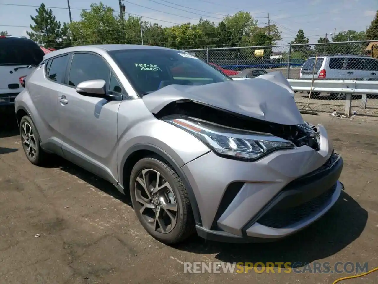 1 Фотография поврежденного автомобиля JTNKHMBX7L1064954 TOYOTA C-HR 2020