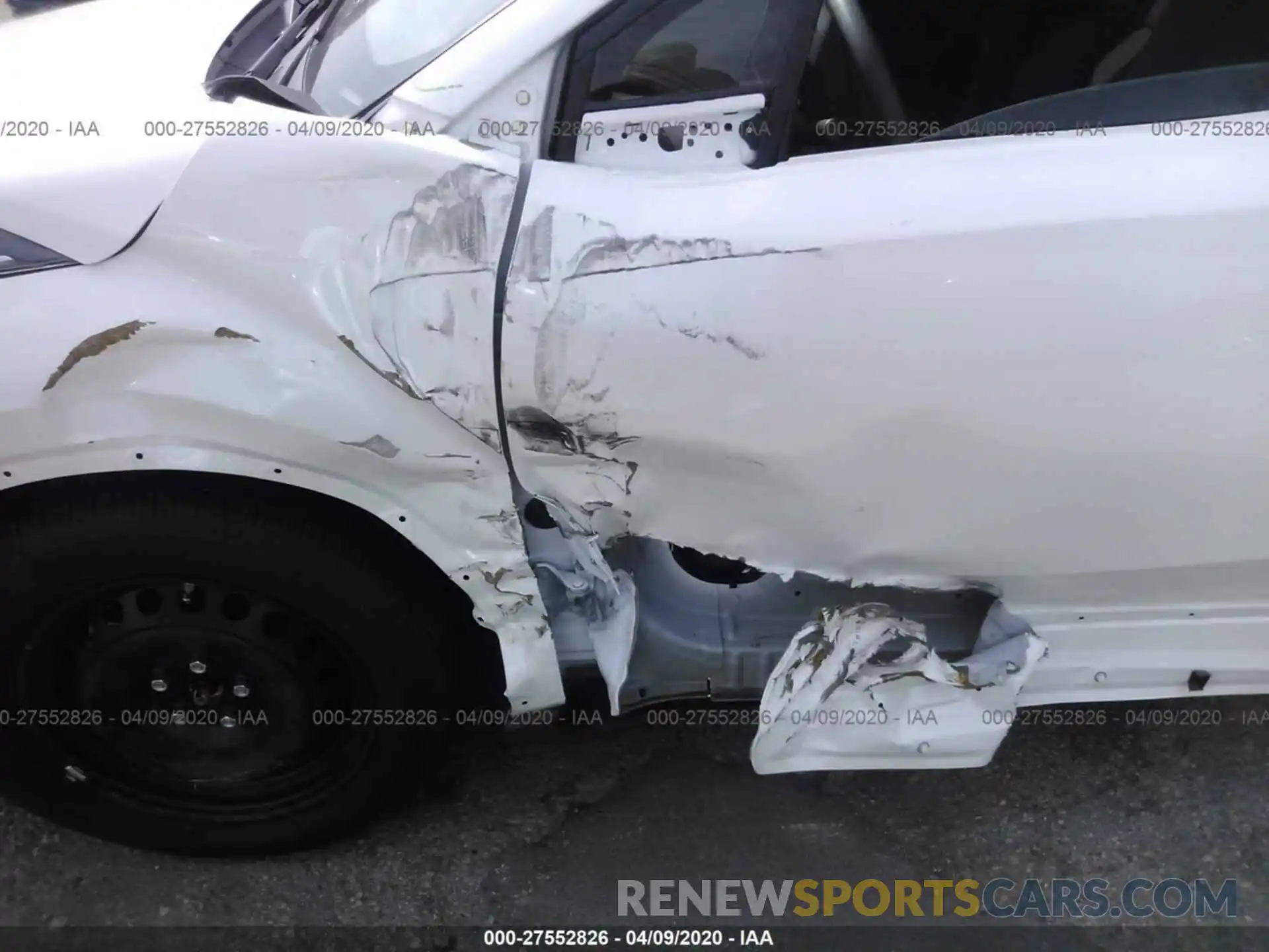 6 Photograph of a damaged car JTNKHMBX7L1066378 TOYOTA C-HR 2020