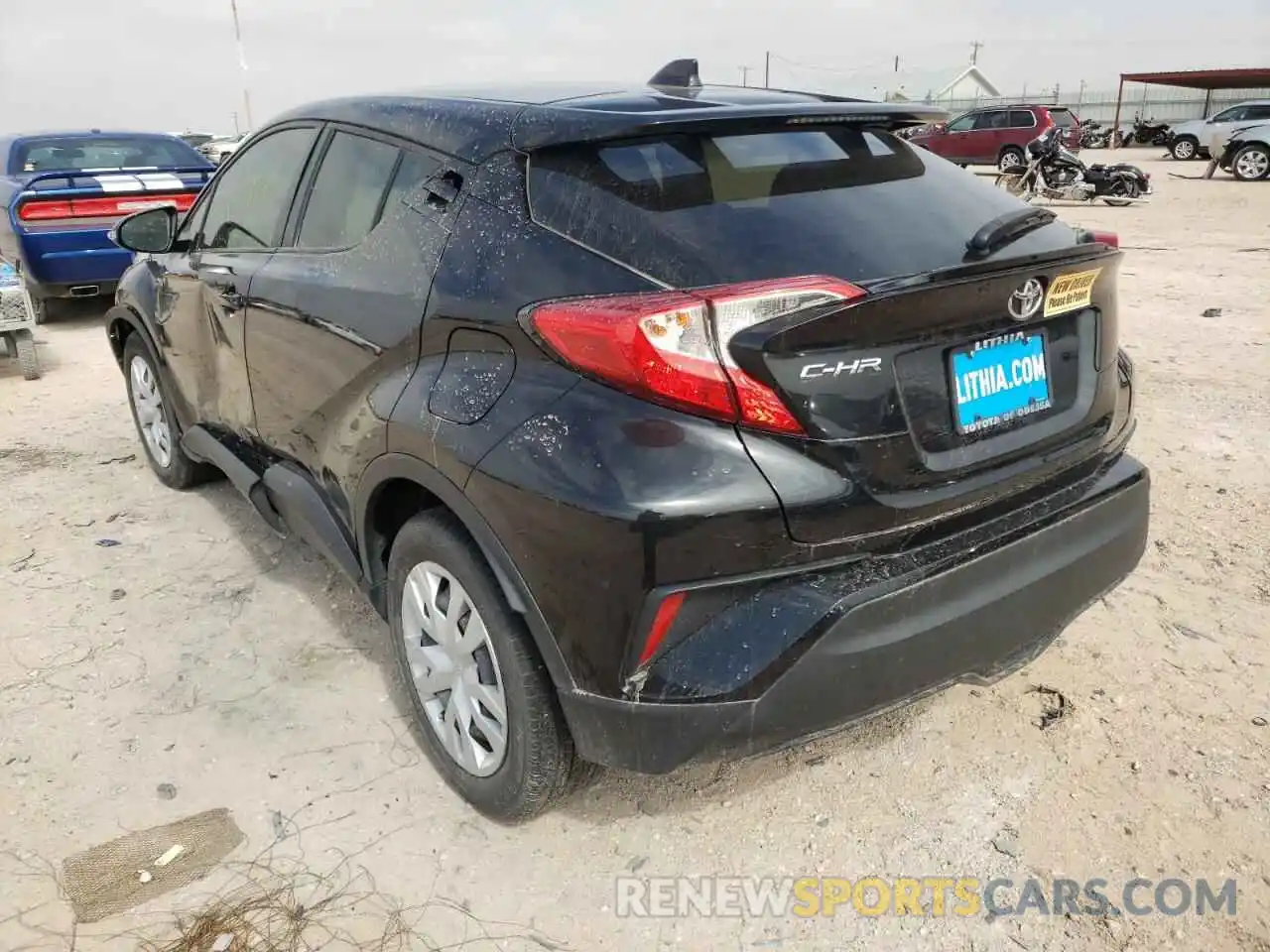 3 Photograph of a damaged car JTNKHMBX7L1066915 TOYOTA C-HR 2020