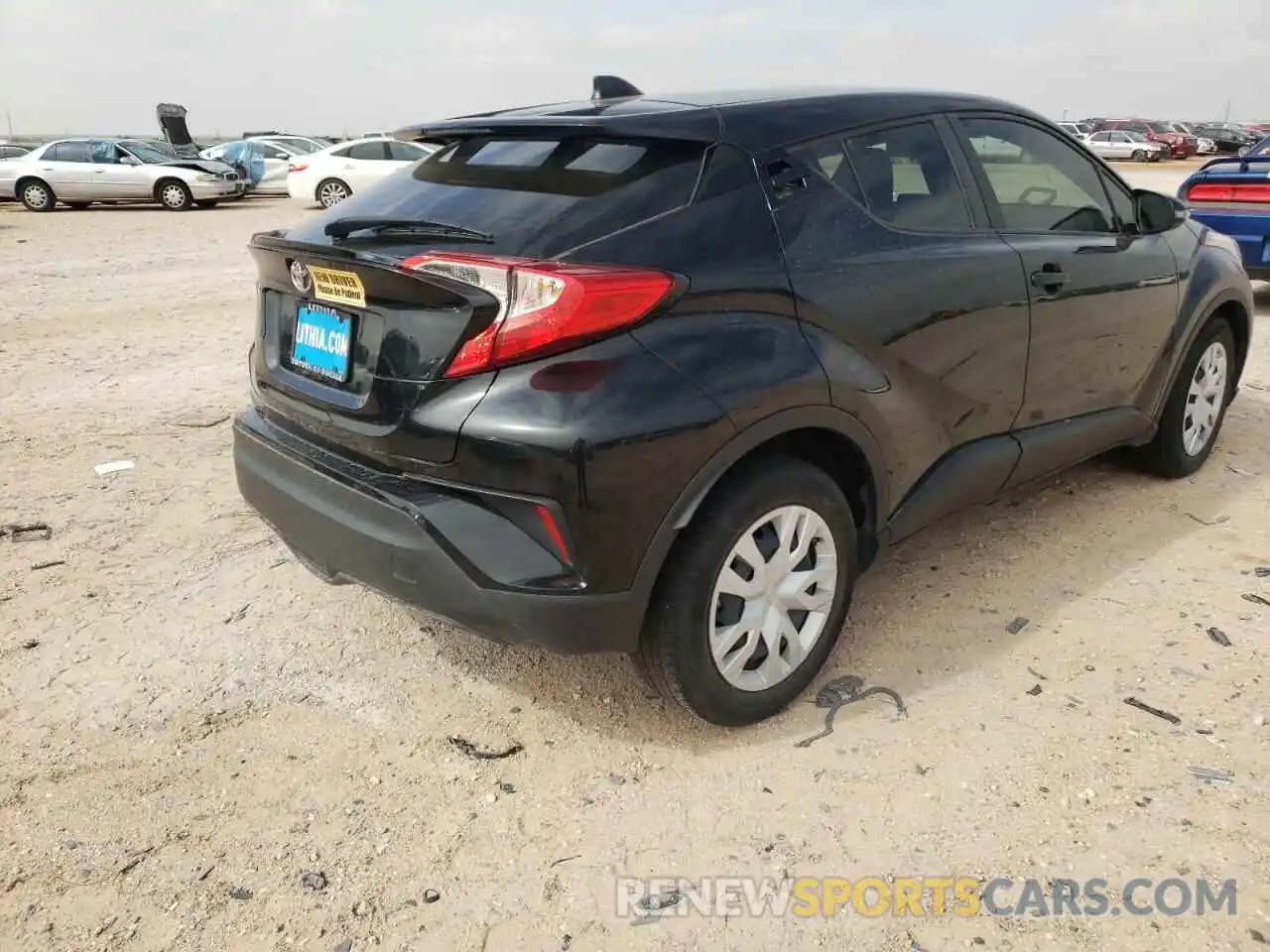 4 Photograph of a damaged car JTNKHMBX7L1066915 TOYOTA C-HR 2020