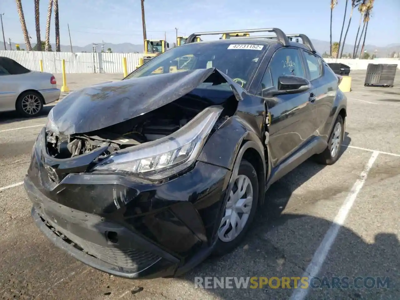 2 Photograph of a damaged car JTNKHMBX7L1067224 TOYOTA C-HR 2020