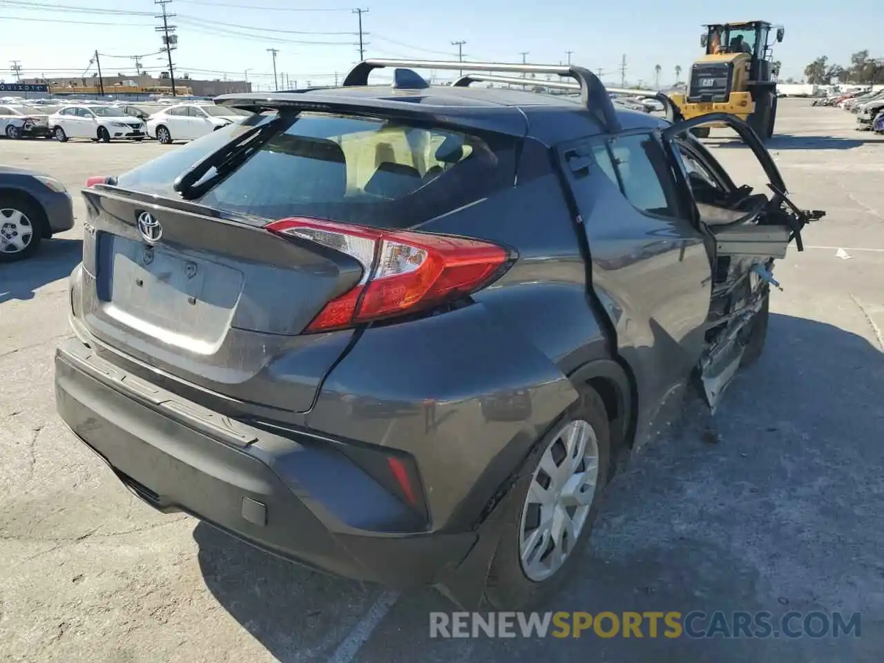 4 Photograph of a damaged car JTNKHMBX7L1069586 TOYOTA C-HR 2020