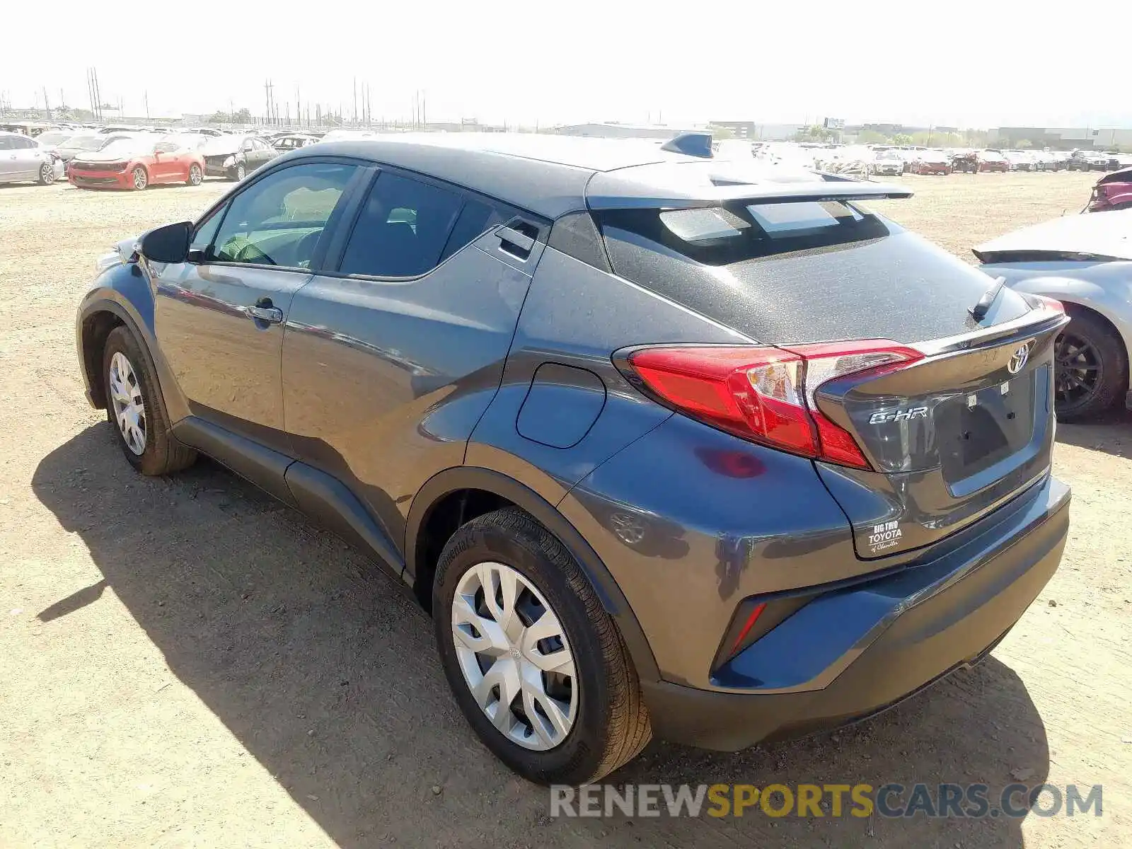 3 Photograph of a damaged car JTNKHMBX7L1073413 TOYOTA C-HR 2020