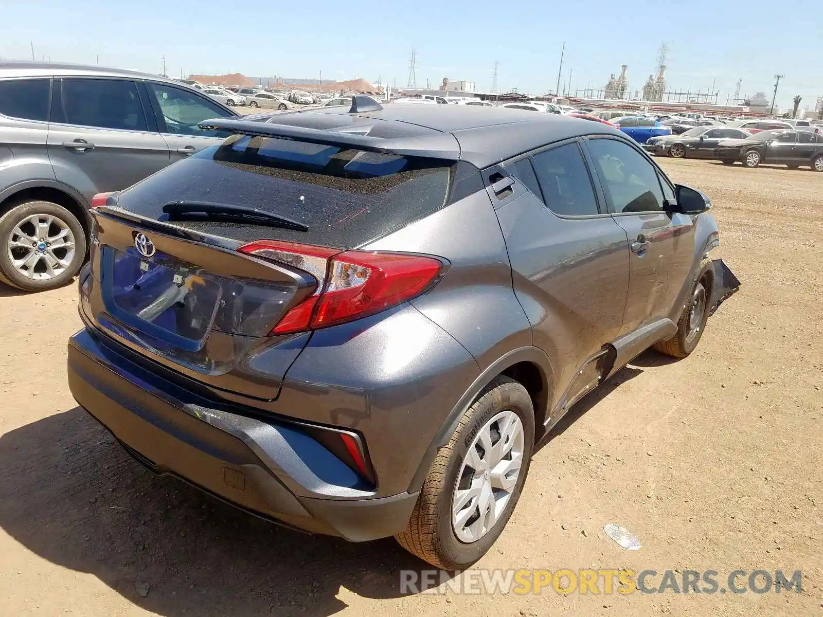 4 Photograph of a damaged car JTNKHMBX7L1073413 TOYOTA C-HR 2020