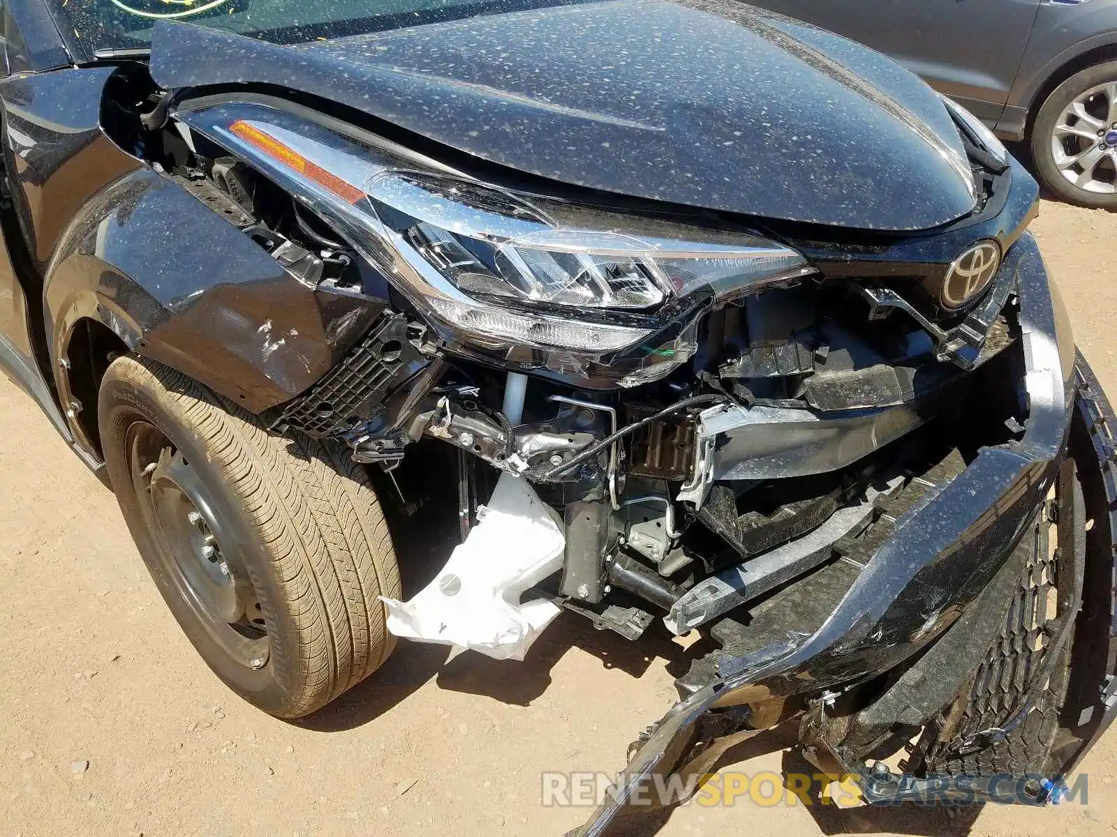 9 Photograph of a damaged car JTNKHMBX7L1073413 TOYOTA C-HR 2020