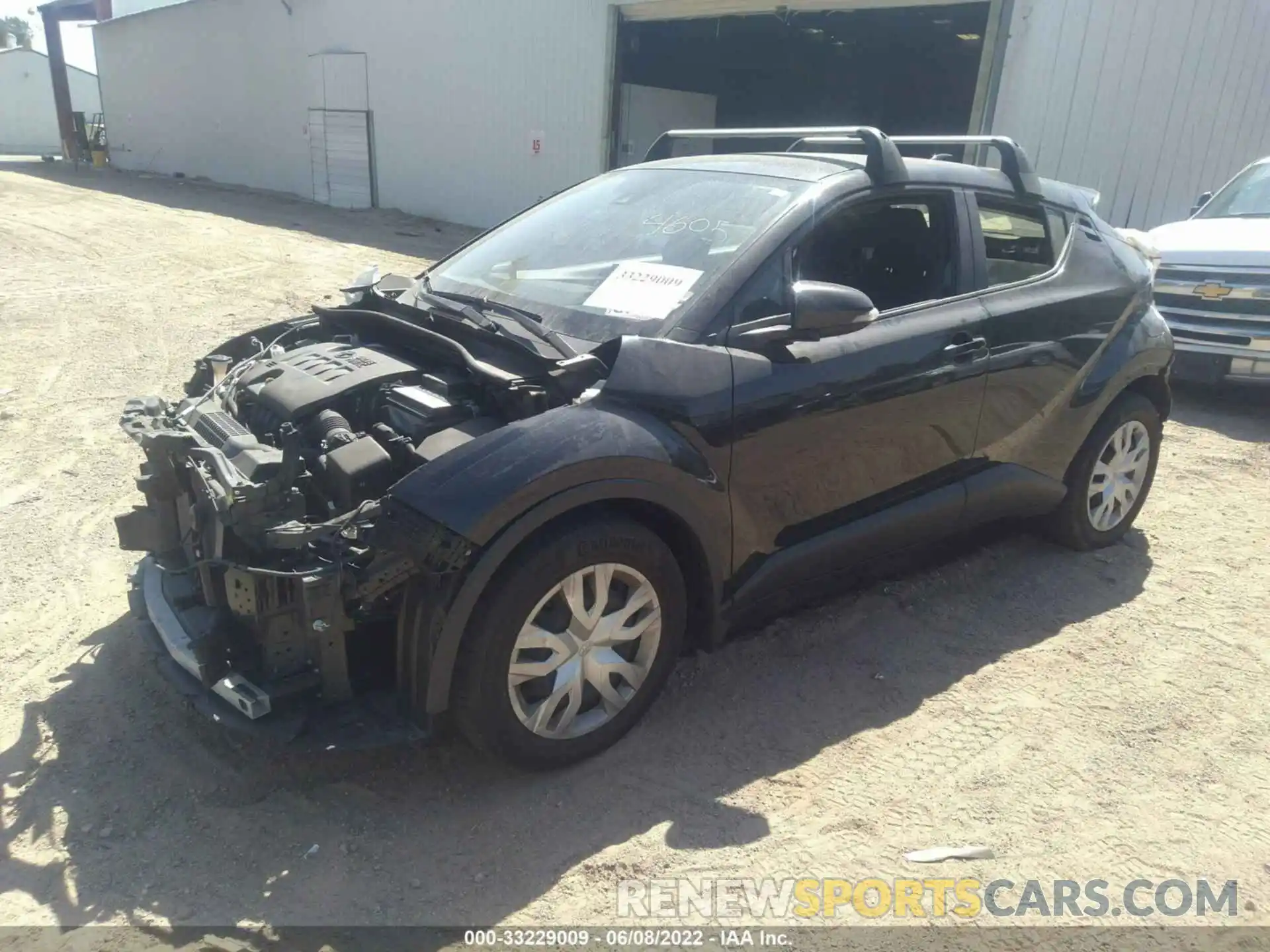 2 Фотография поврежденного автомобиля JTNKHMBX7L1073881 TOYOTA C-HR 2020