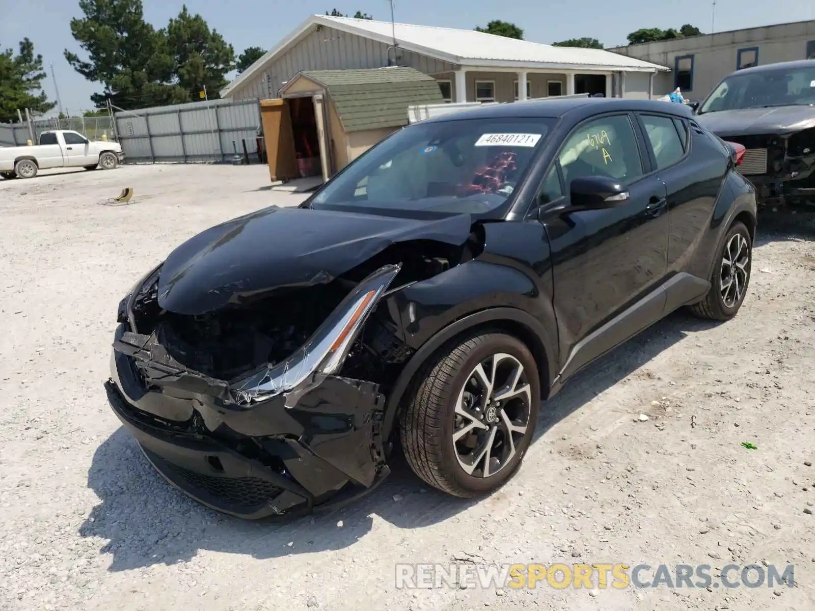 2 Photograph of a damaged car JTNKHMBX7L1076280 TOYOTA C-HR 2020