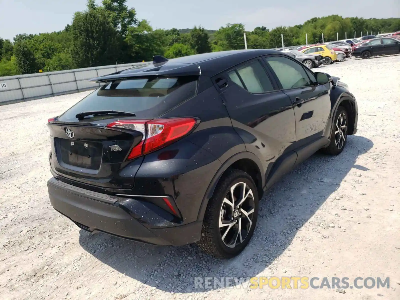 4 Photograph of a damaged car JTNKHMBX7L1076280 TOYOTA C-HR 2020