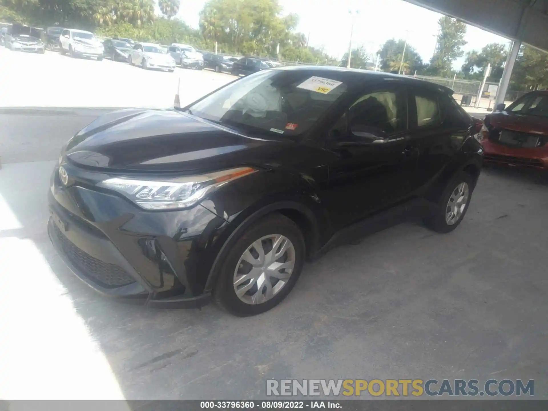 2 Photograph of a damaged car JTNKHMBX7L1076313 TOYOTA C-HR 2020