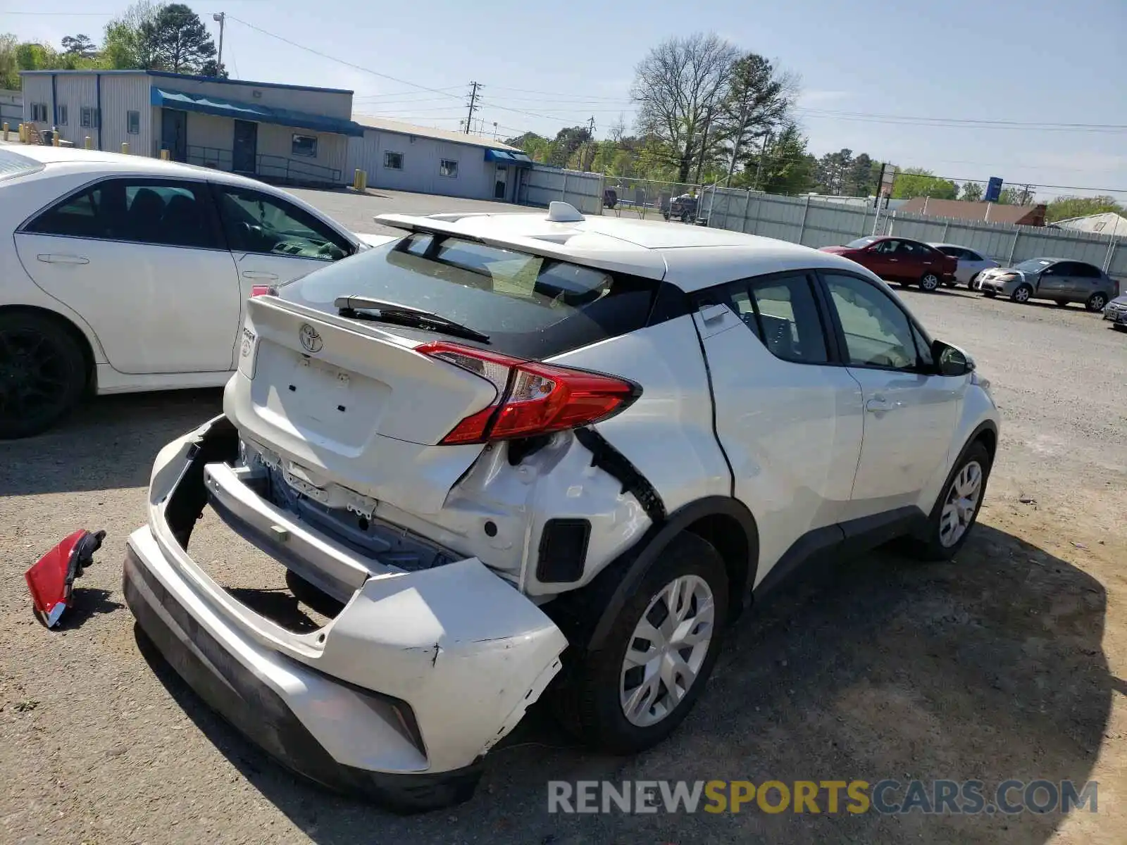 4 Photograph of a damaged car JTNKHMBX7L1076389 TOYOTA C-HR 2020