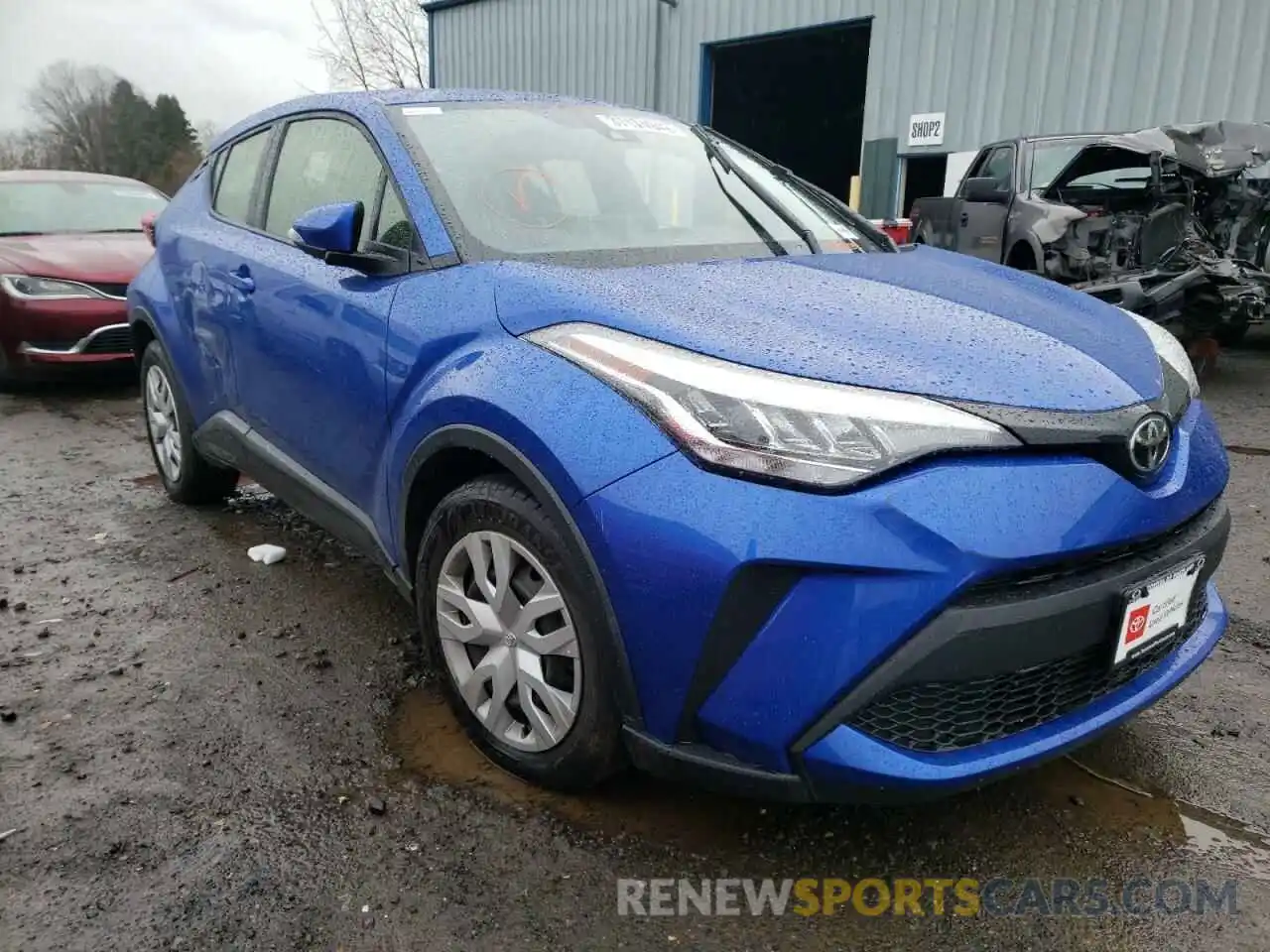 1 Photograph of a damaged car JTNKHMBX7L1077915 TOYOTA C-HR 2020