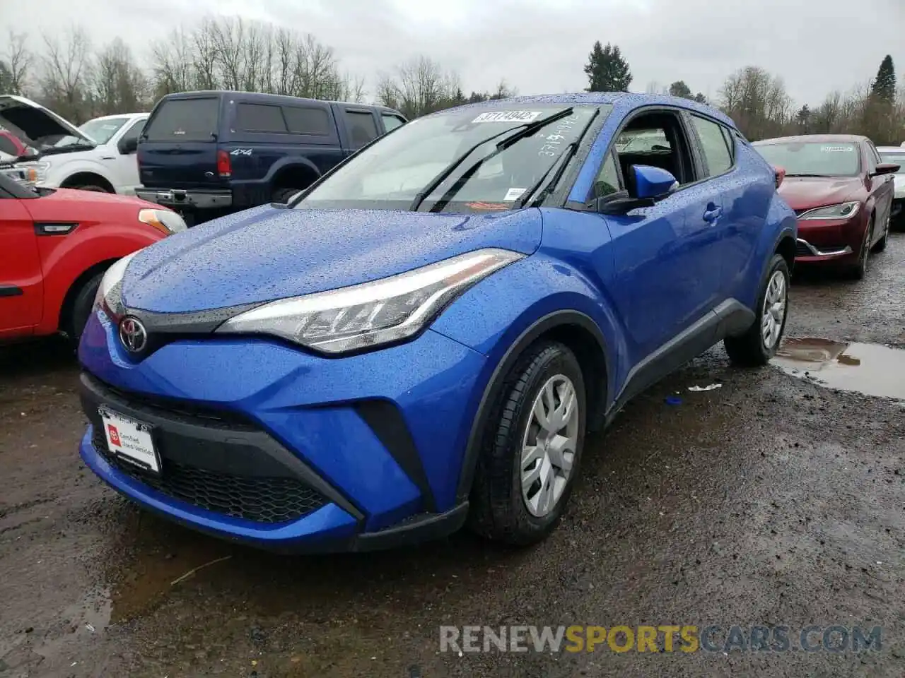 2 Photograph of a damaged car JTNKHMBX7L1077915 TOYOTA C-HR 2020