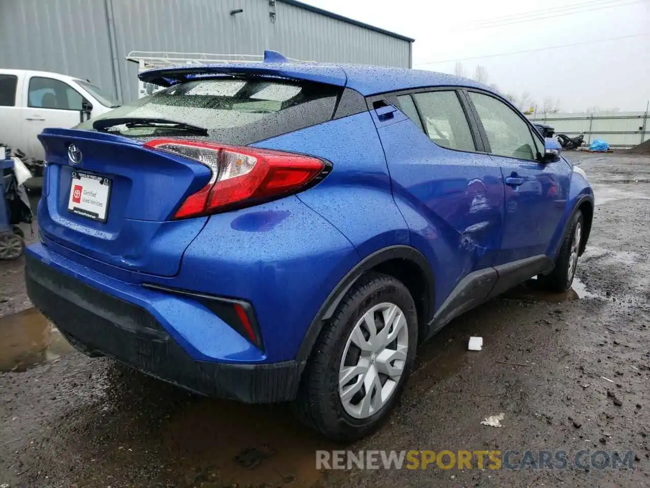 4 Photograph of a damaged car JTNKHMBX7L1077915 TOYOTA C-HR 2020