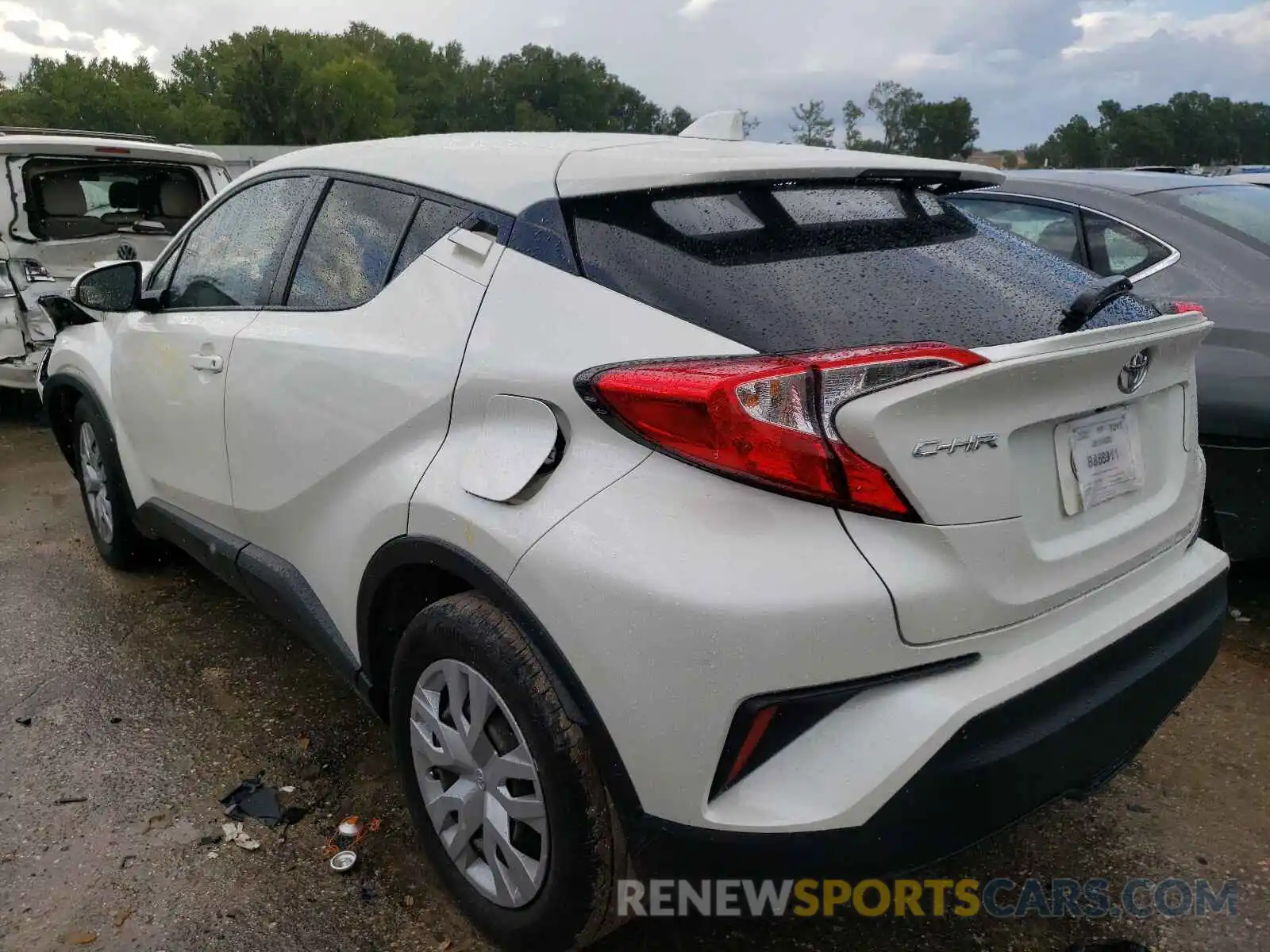 3 Photograph of a damaged car JTNKHMBX7L1078174 TOYOTA C-HR 2020