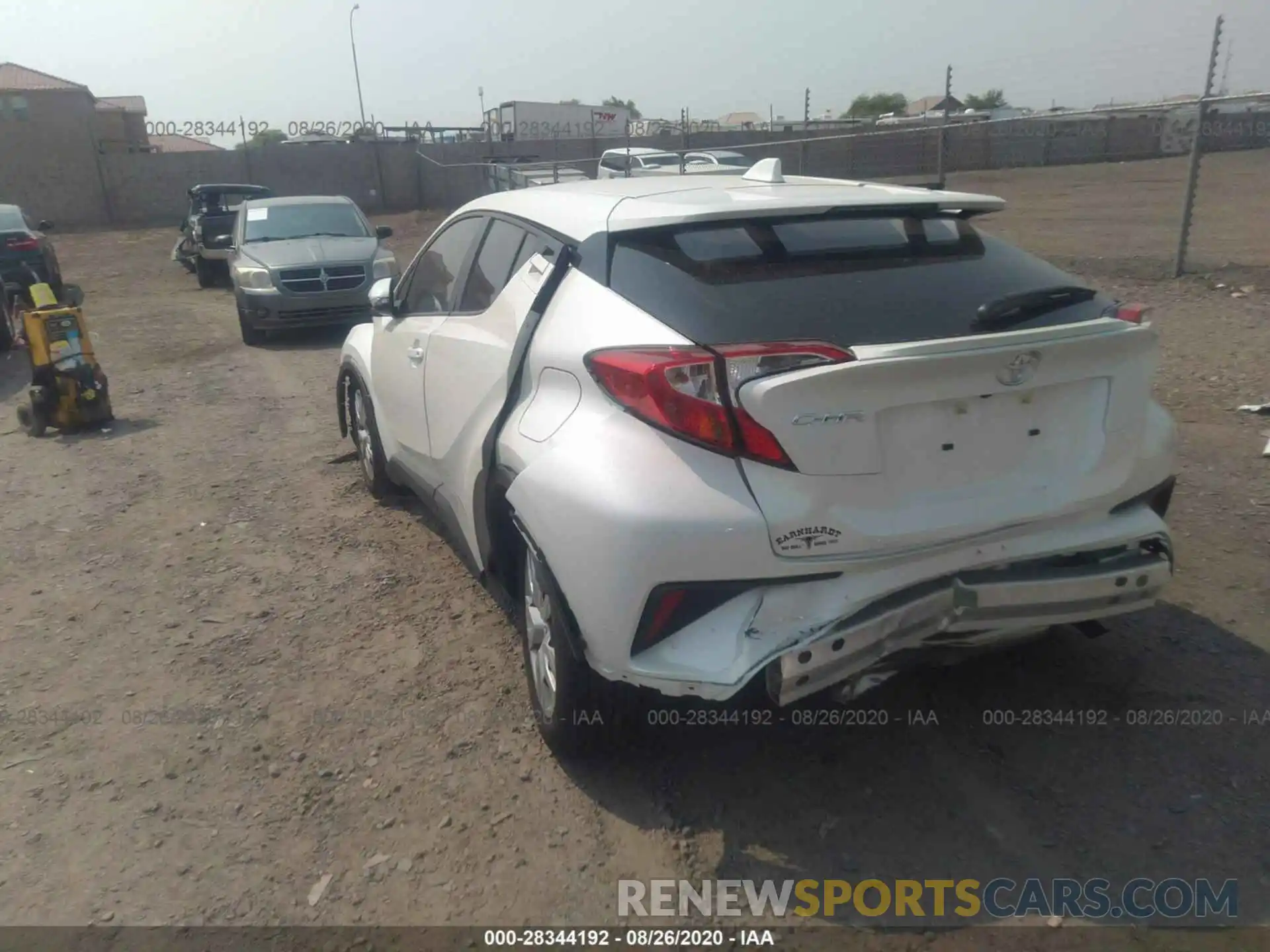 6 Photograph of a damaged car JTNKHMBX7L1079440 TOYOTA C-HR 2020