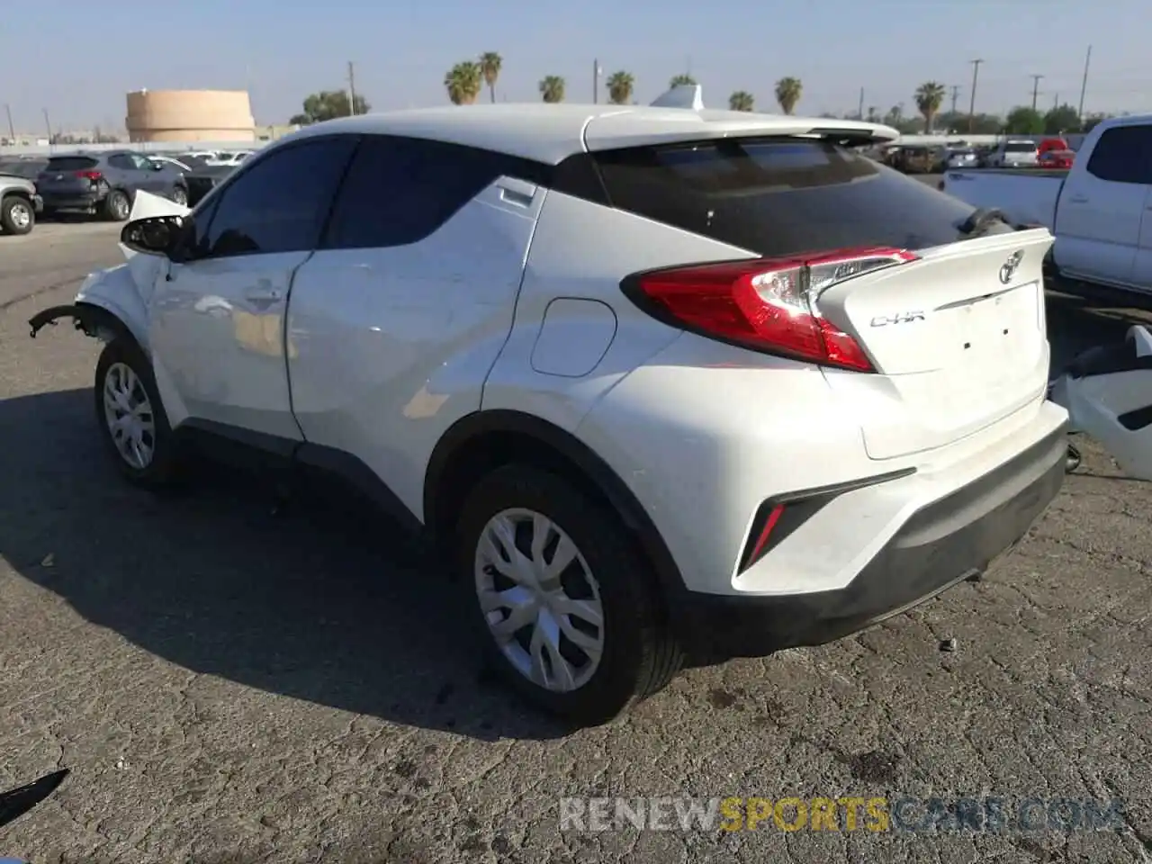 3 Photograph of a damaged car JTNKHMBX7L1079728 TOYOTA C-HR 2020