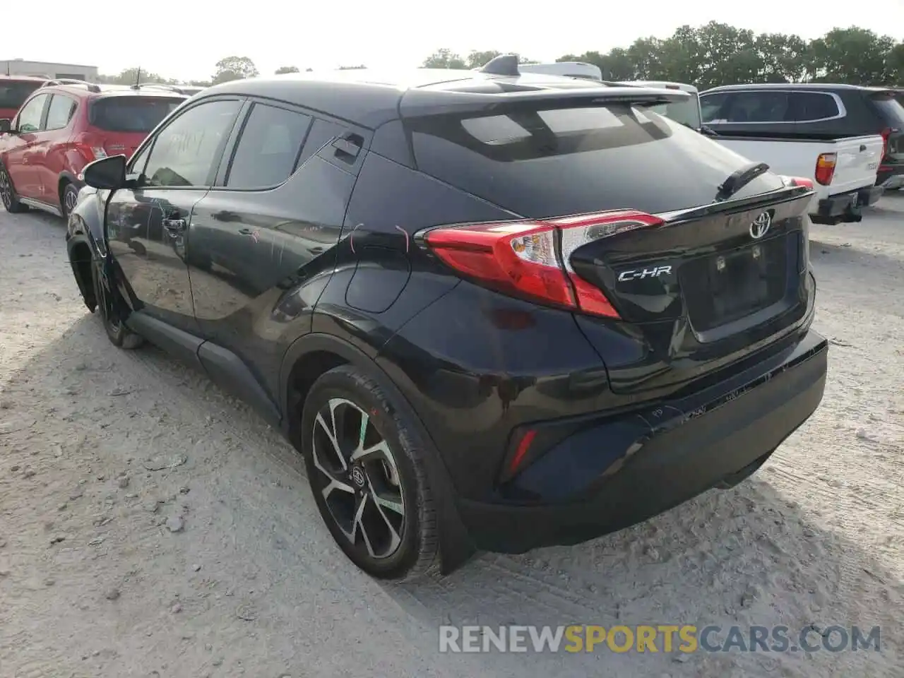 3 Photograph of a damaged car JTNKHMBX7L1080071 TOYOTA C-HR 2020