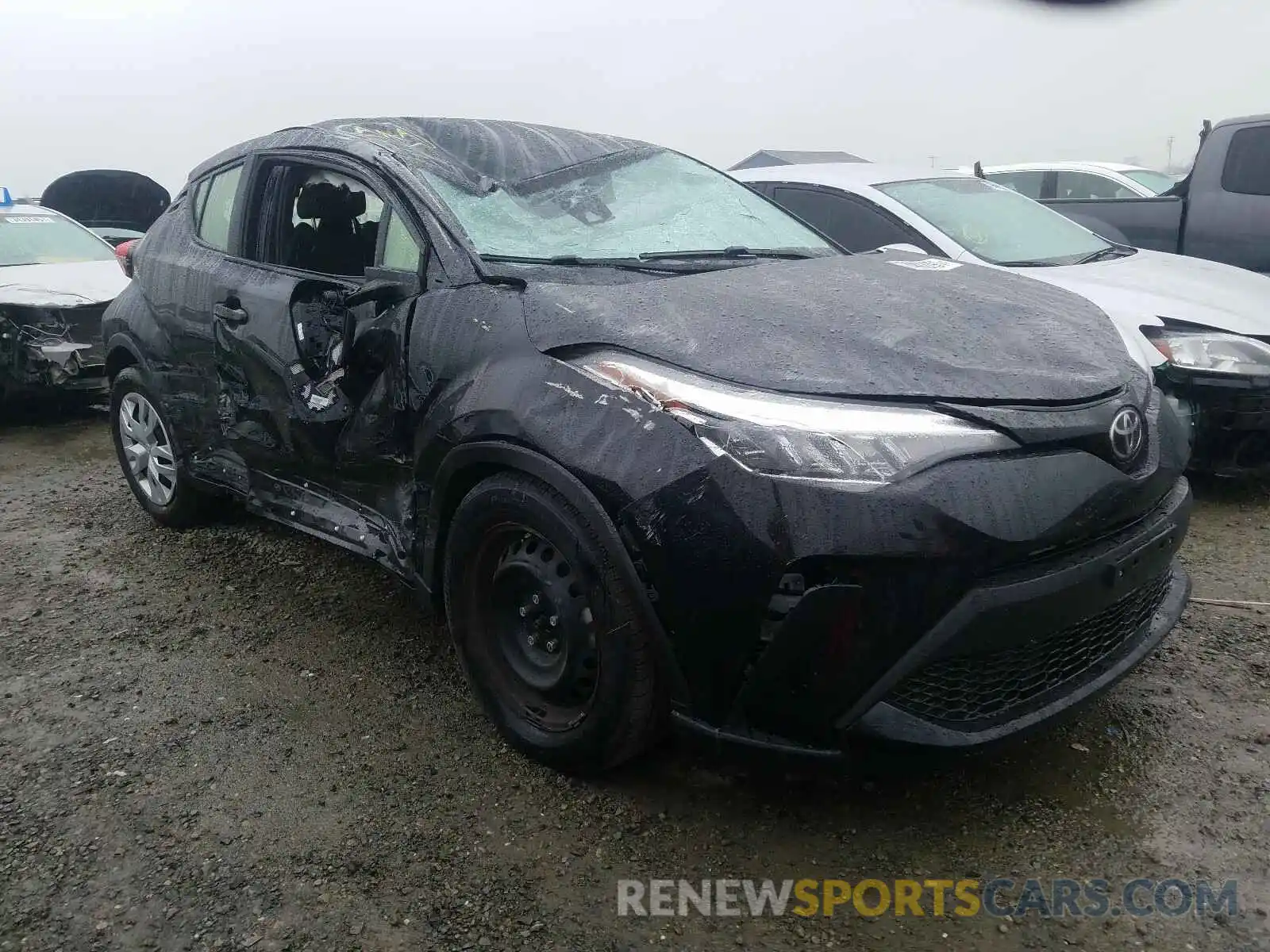 1 Photograph of a damaged car JTNKHMBX7L1080801 TOYOTA C-HR 2020