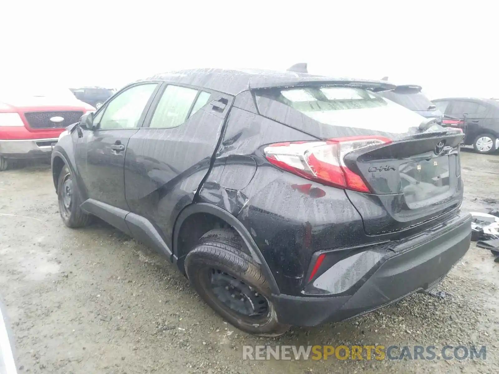 3 Photograph of a damaged car JTNKHMBX7L1080801 TOYOTA C-HR 2020