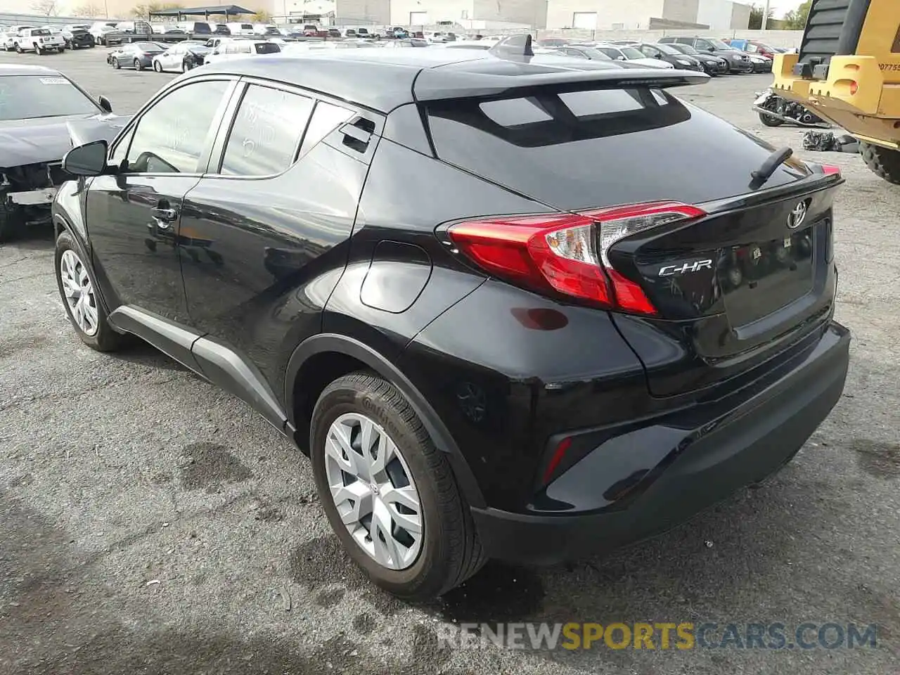 3 Photograph of a damaged car JTNKHMBX7L1081575 TOYOTA C-HR 2020