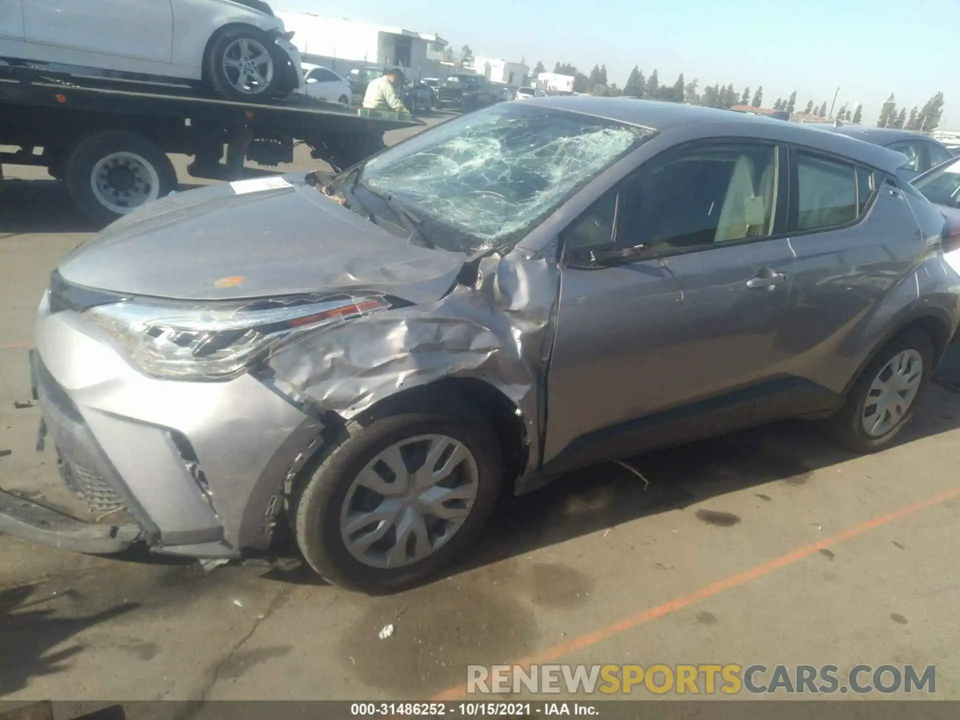 2 Photograph of a damaged car JTNKHMBX7L1083665 TOYOTA C-HR 2020