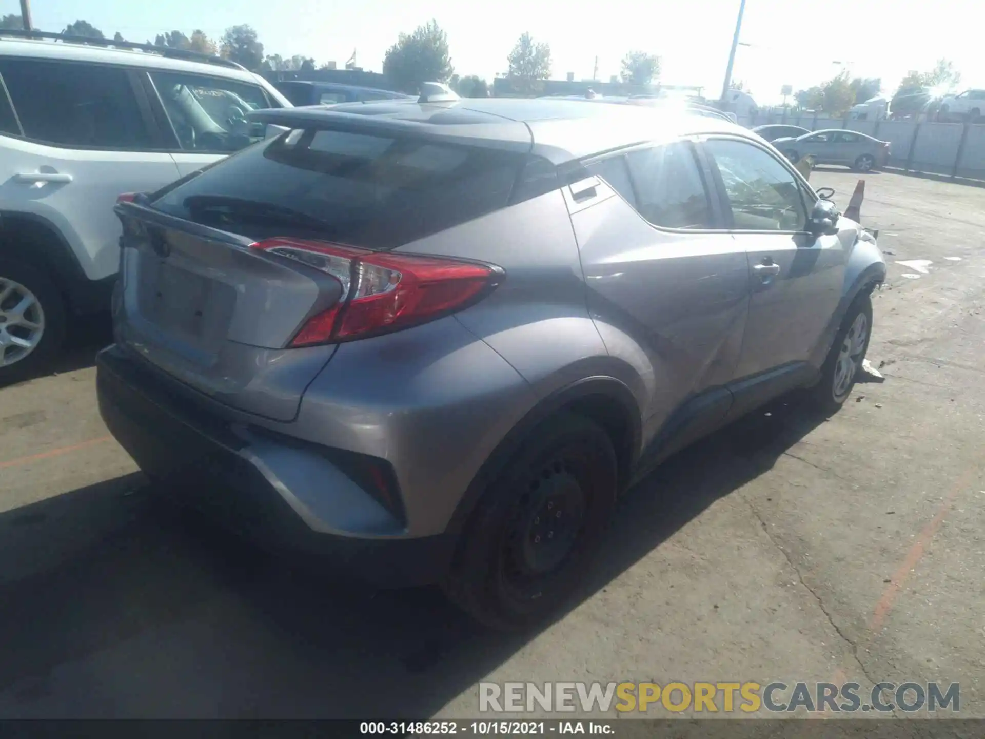 4 Photograph of a damaged car JTNKHMBX7L1083665 TOYOTA C-HR 2020