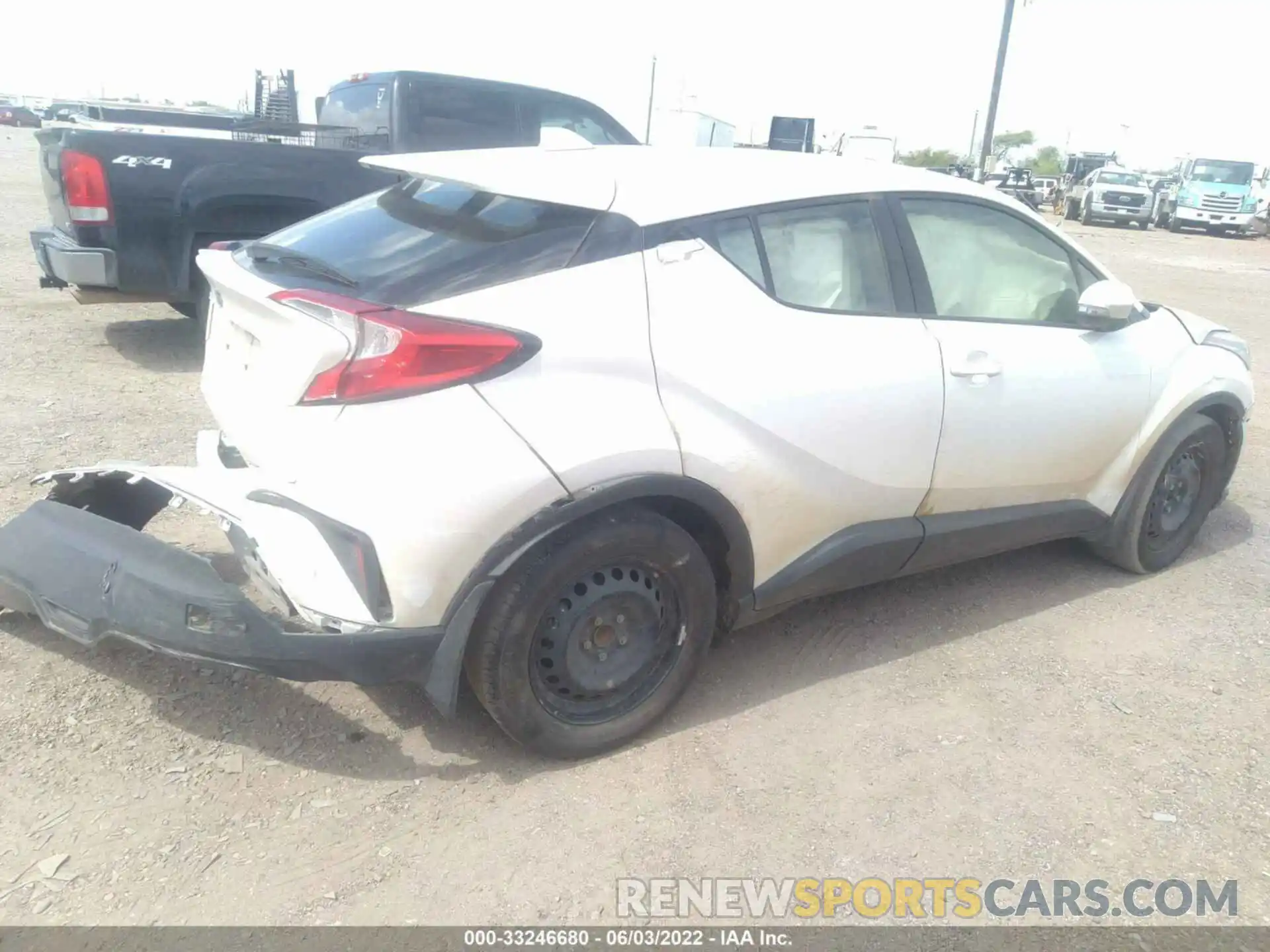 4 Photograph of a damaged car JTNKHMBX7L1083861 TOYOTA C-HR 2020