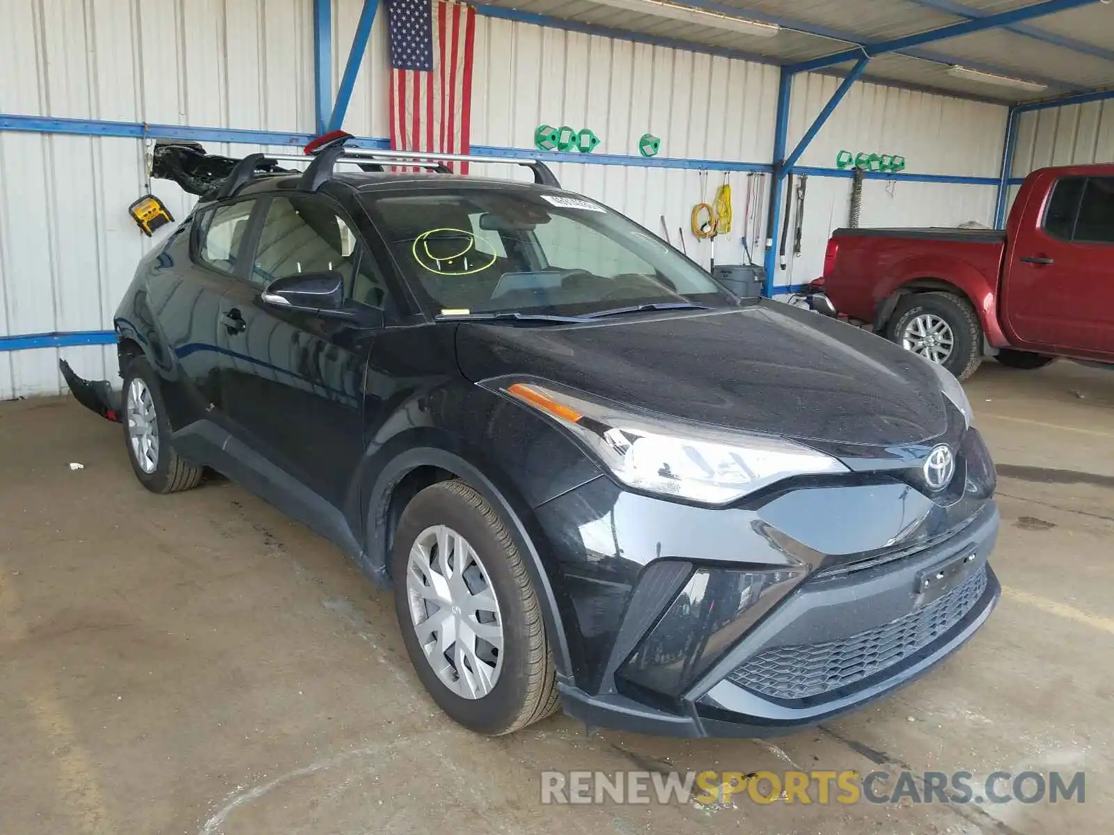 1 Photograph of a damaged car JTNKHMBX7L1085495 TOYOTA C-HR 2020