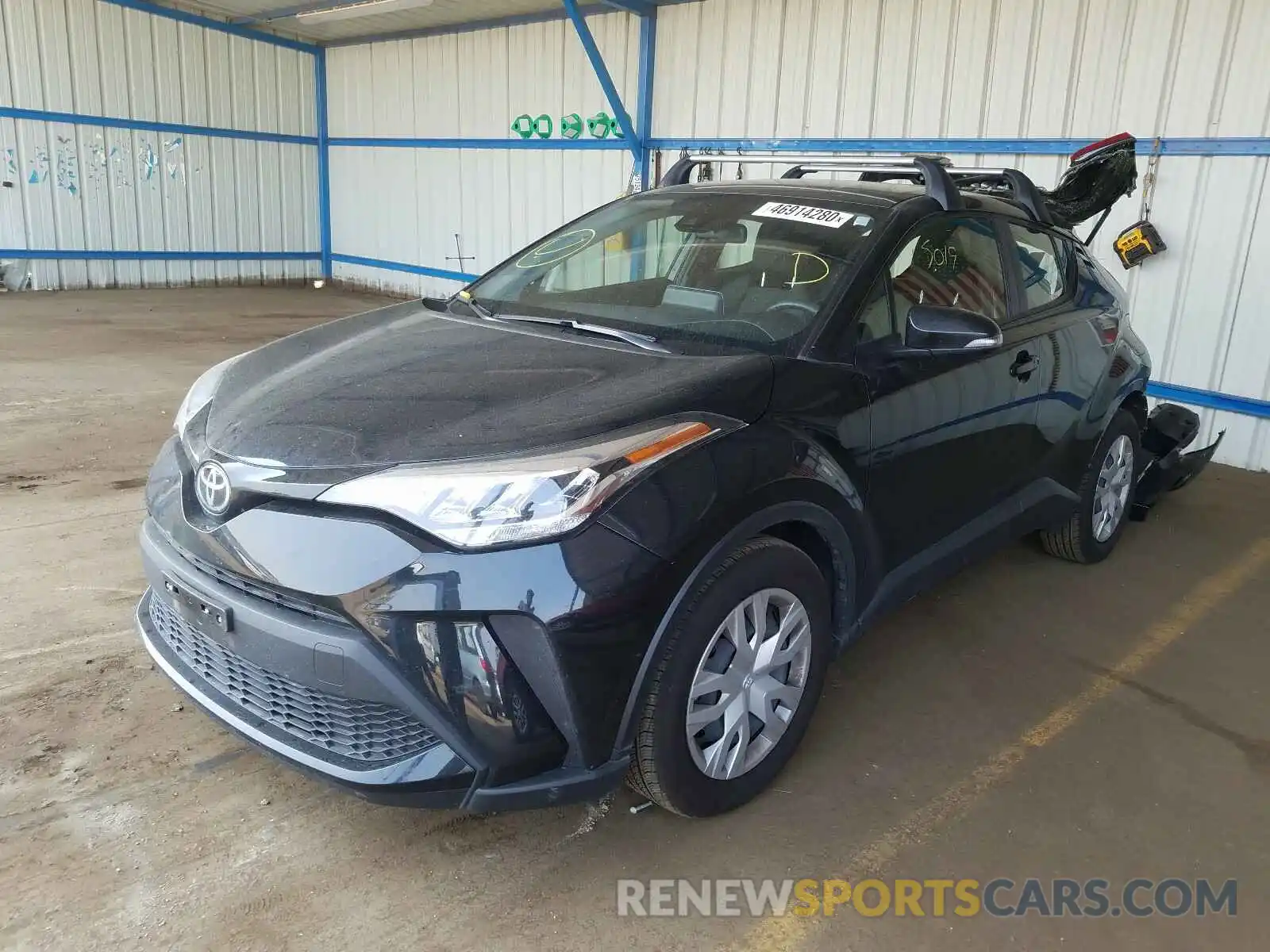 2 Photograph of a damaged car JTNKHMBX7L1085495 TOYOTA C-HR 2020