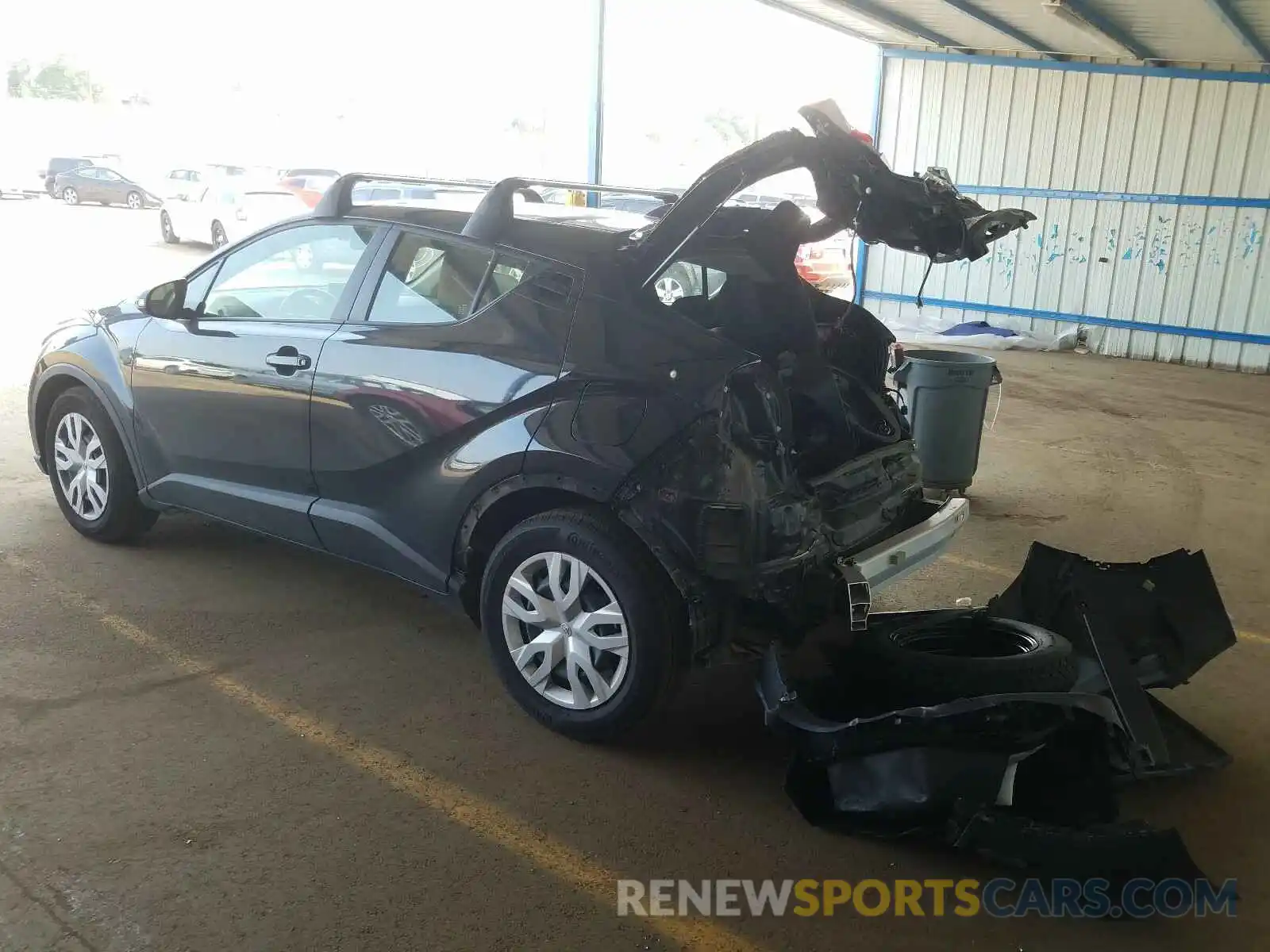 3 Photograph of a damaged car JTNKHMBX7L1085495 TOYOTA C-HR 2020